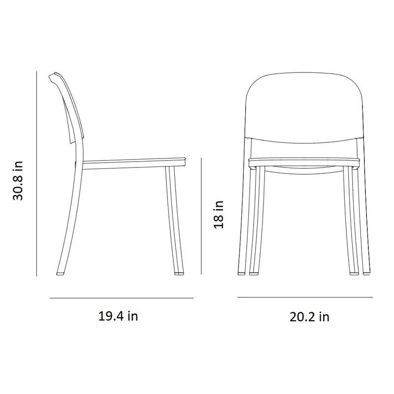 1 Inch Upholstered Chair - Image 28