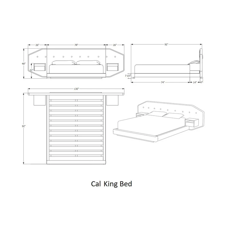 101179 Upholstered Bed - Image 16
