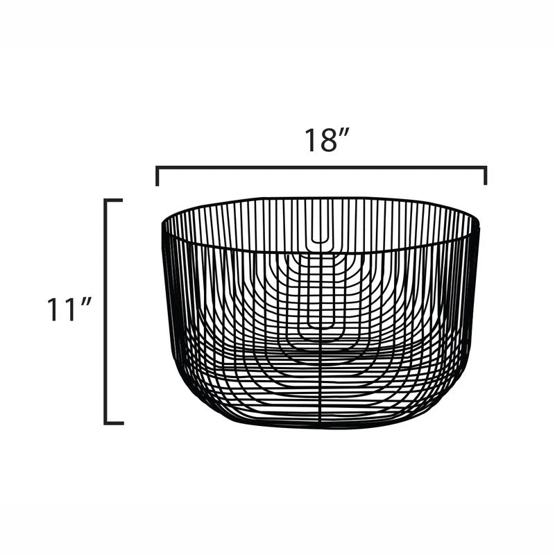 18 Inch Metal Basket - Image 8