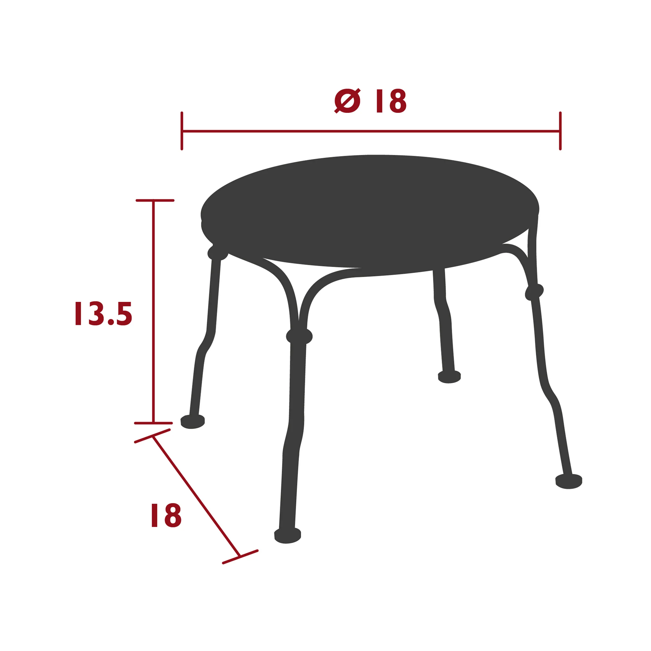 1900 Outdoor Low Table - Image 6