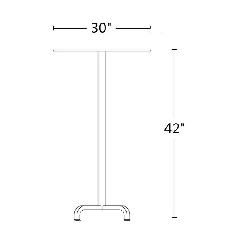 20-06 Square Bar Table - Image 8