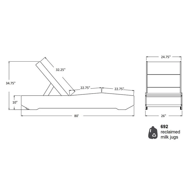 405 Outdoor Chaise - Image 33