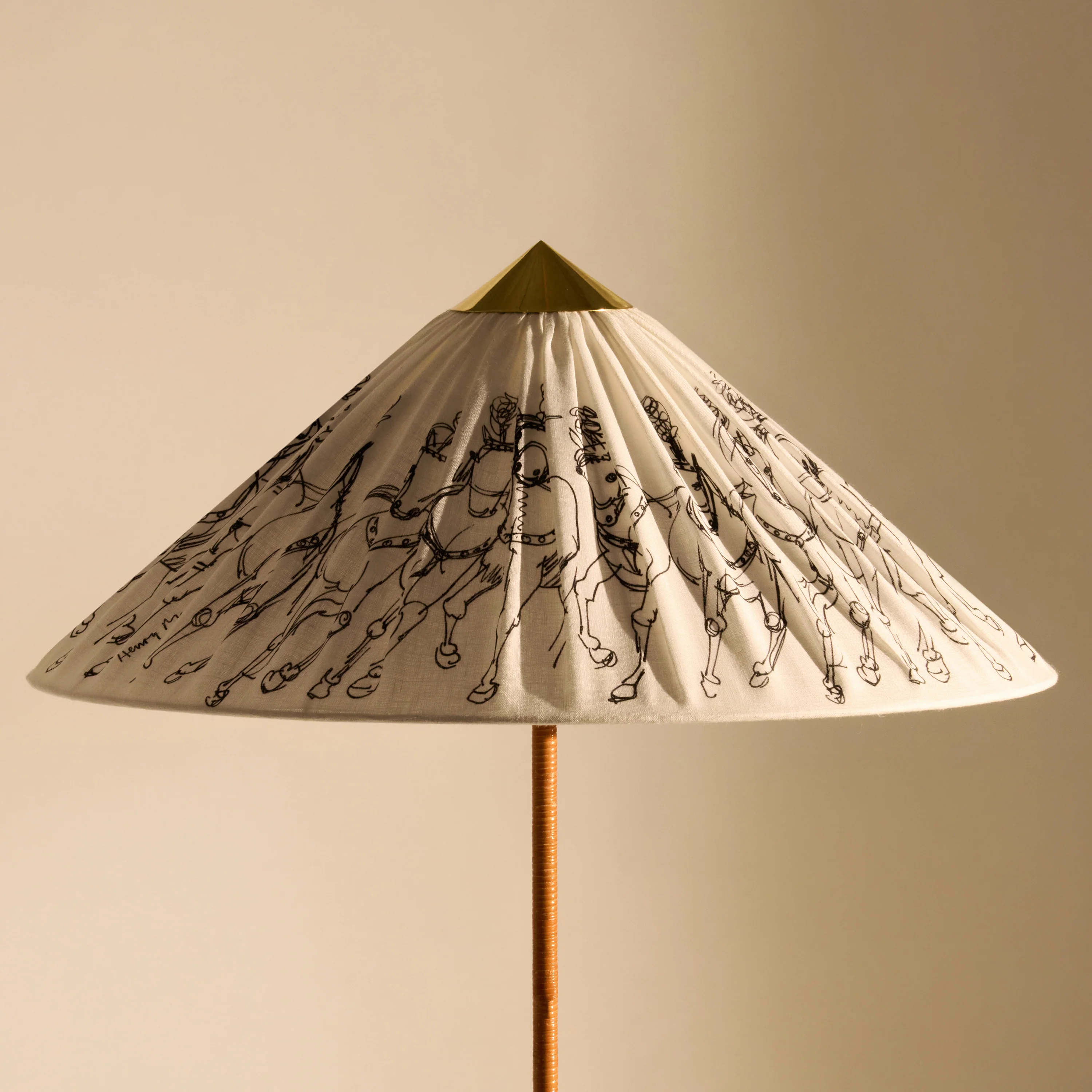 9602 Henry Moore Garro Editions Floor Lamp - Image 8