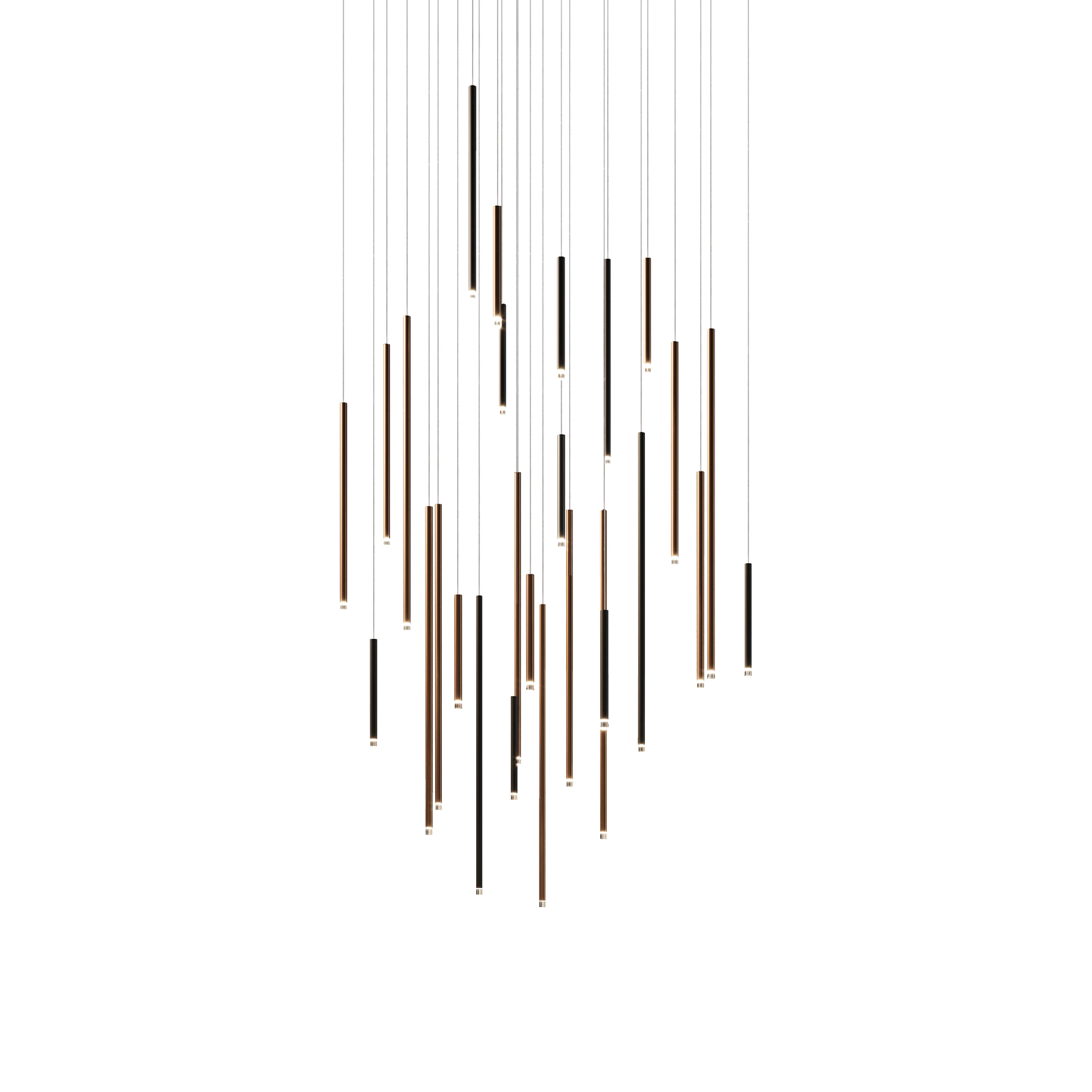 A-Tube Nano Multi-Light Rectangular Pendant Light - Image 21