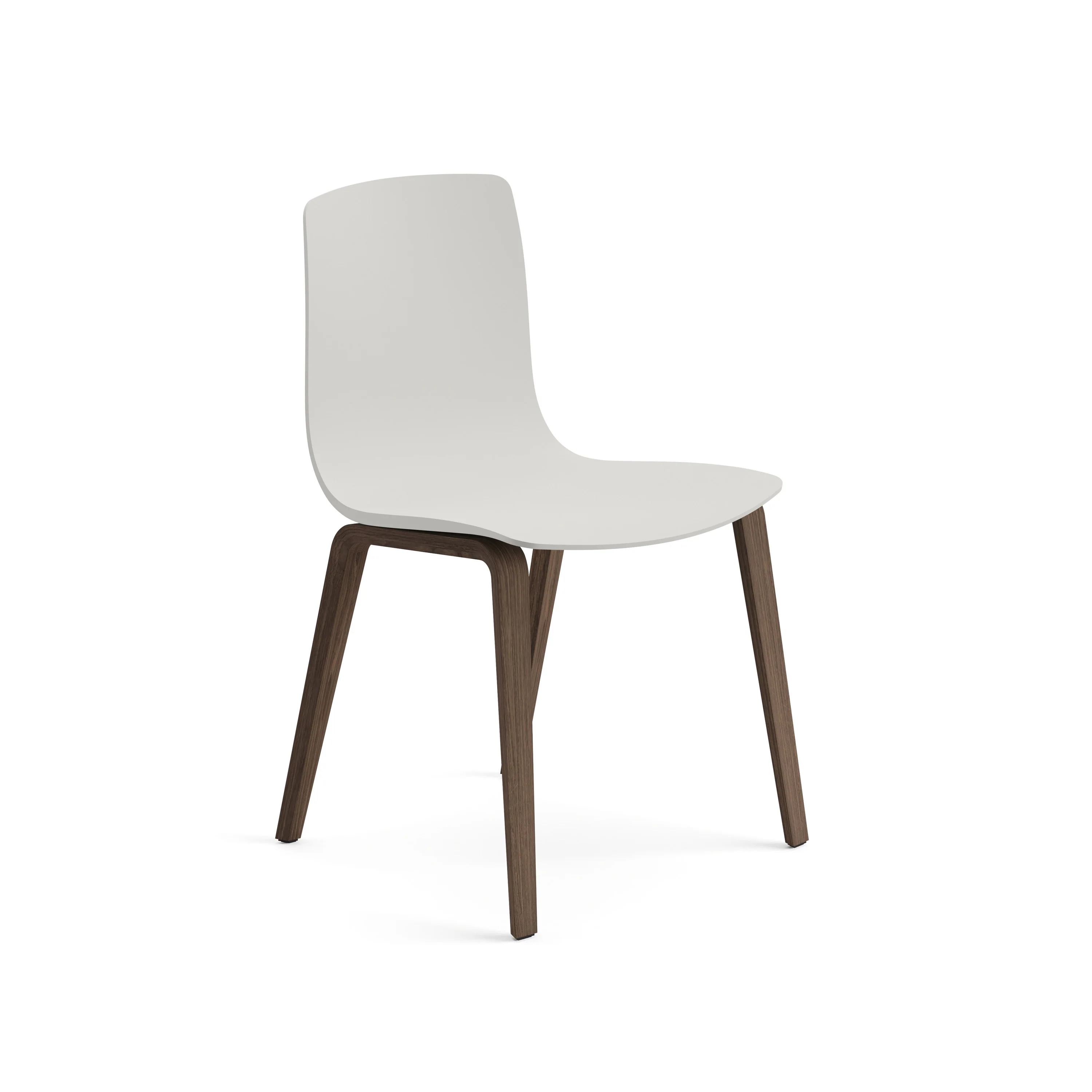 Aava Outdoor Dining Chair with Wood Legs - Image 8