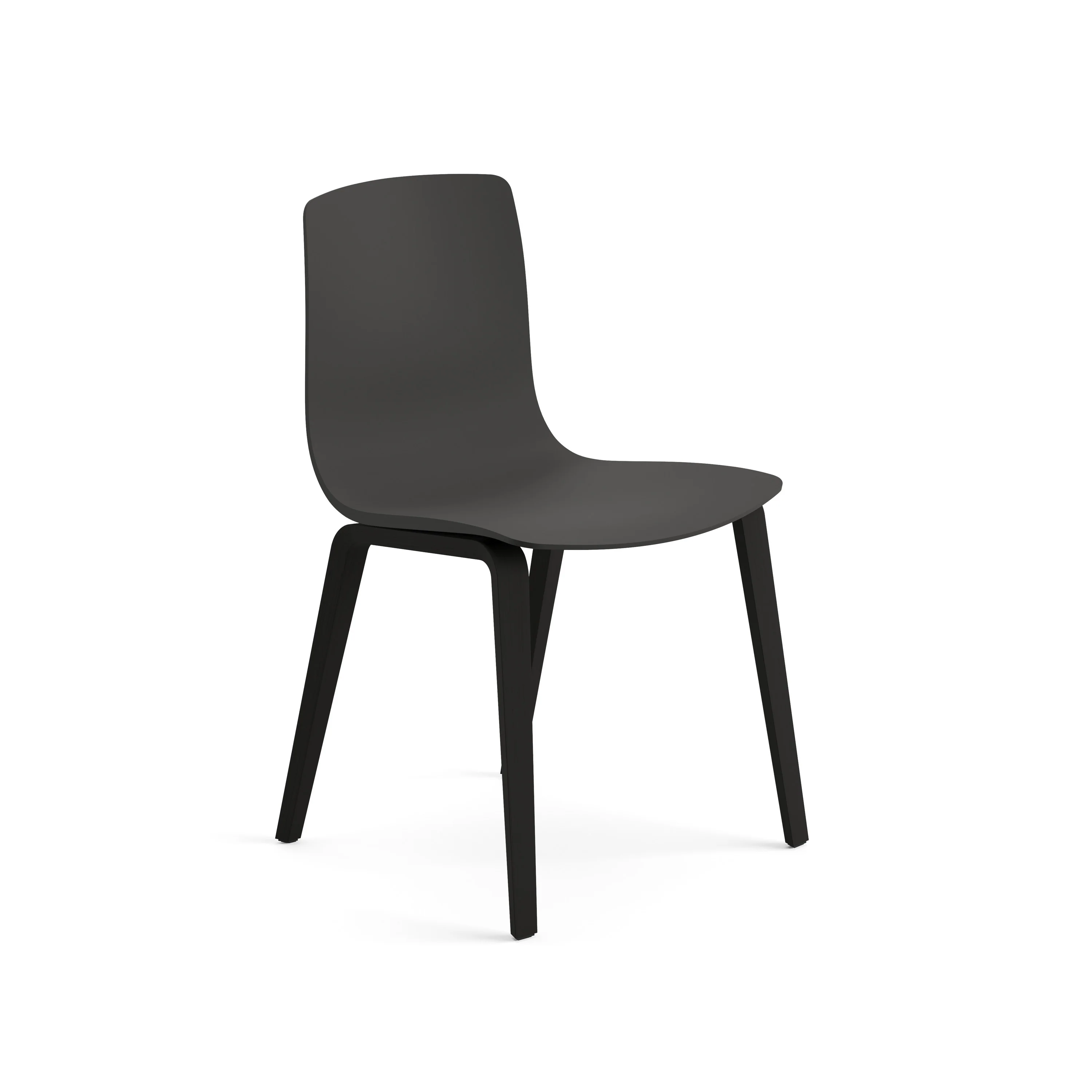 Aava Outdoor Dining Chair with Wood Legs - Image 9