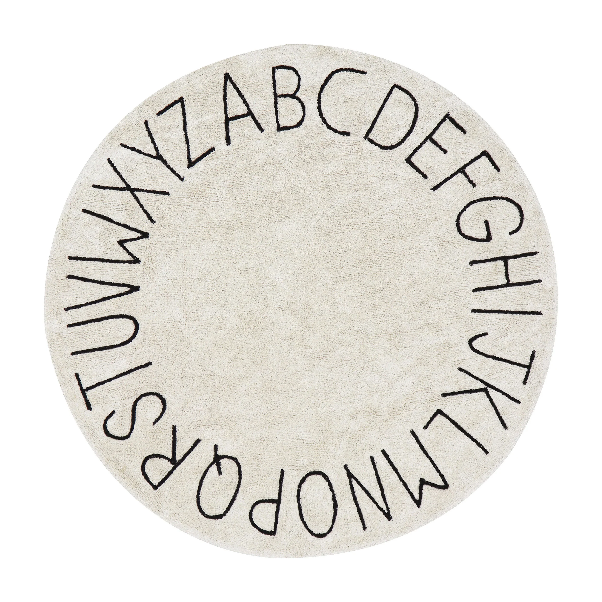 ABC Round Washable Rug - Image 5