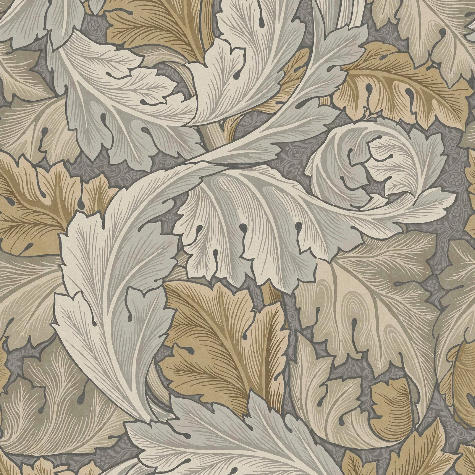 Acanthus Wallpaper Sample Swatch - Image 5