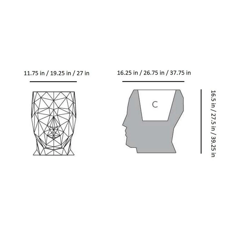Adan Planter with Self-Watering System - Image 23