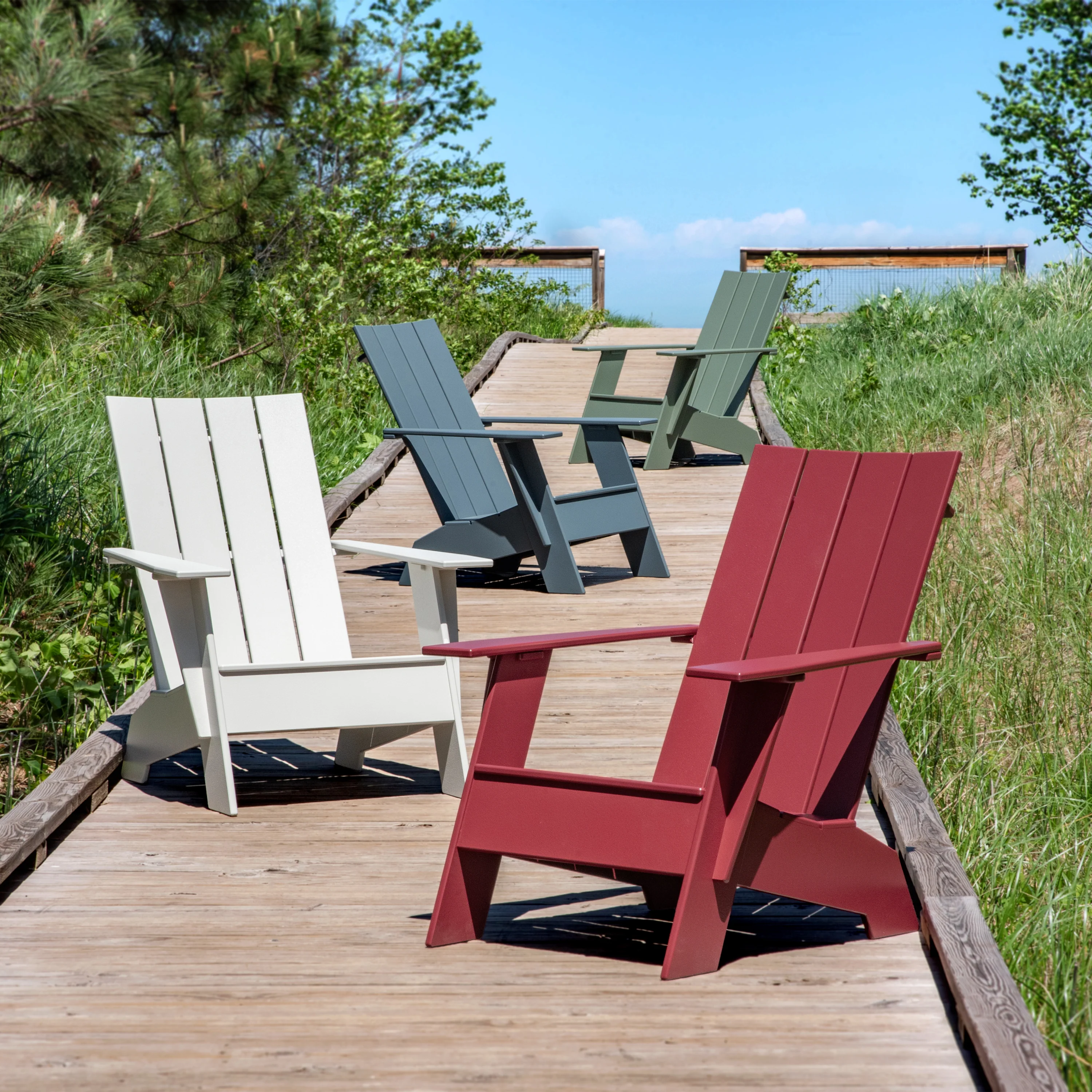 Adirondack Outdoor Chair with Ottoman Bundle - Image 39