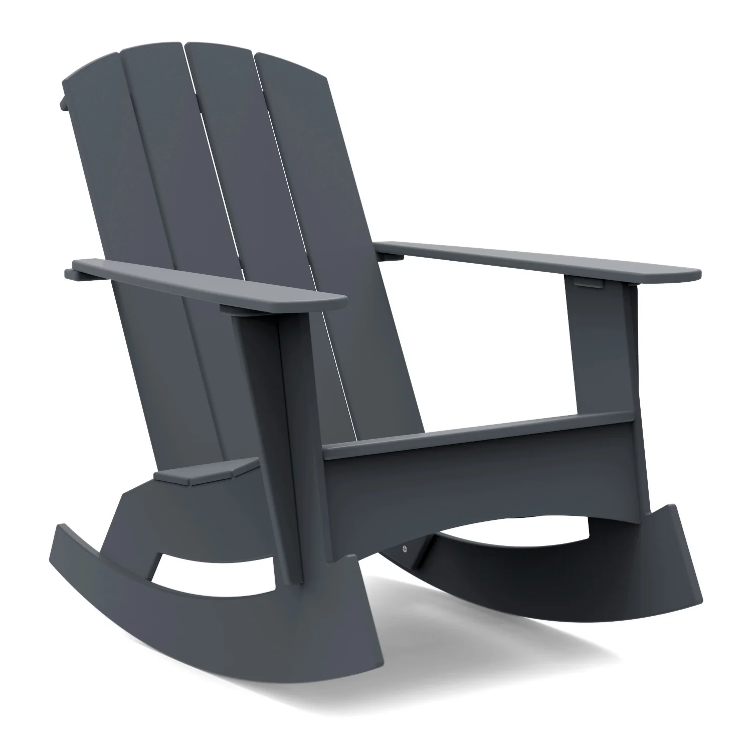 Adirondack Curved Outdoor Rocking Chair - Image 15