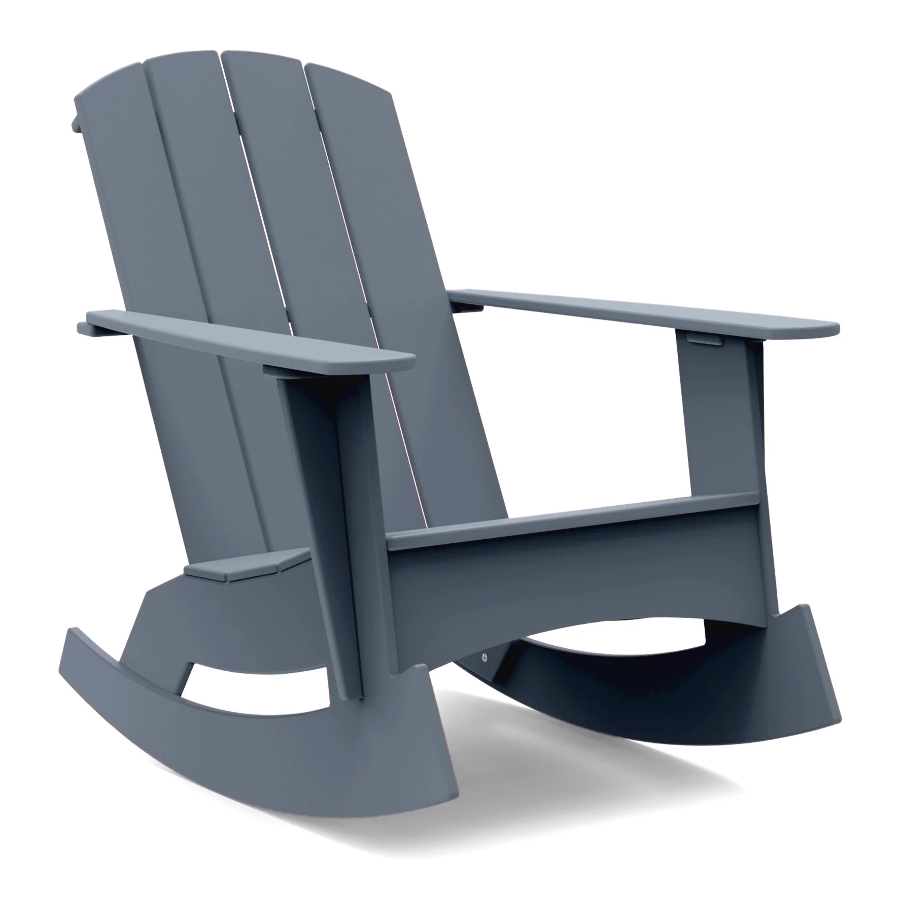 Adirondack Curved Outdoor Rocking Chair - Image 45