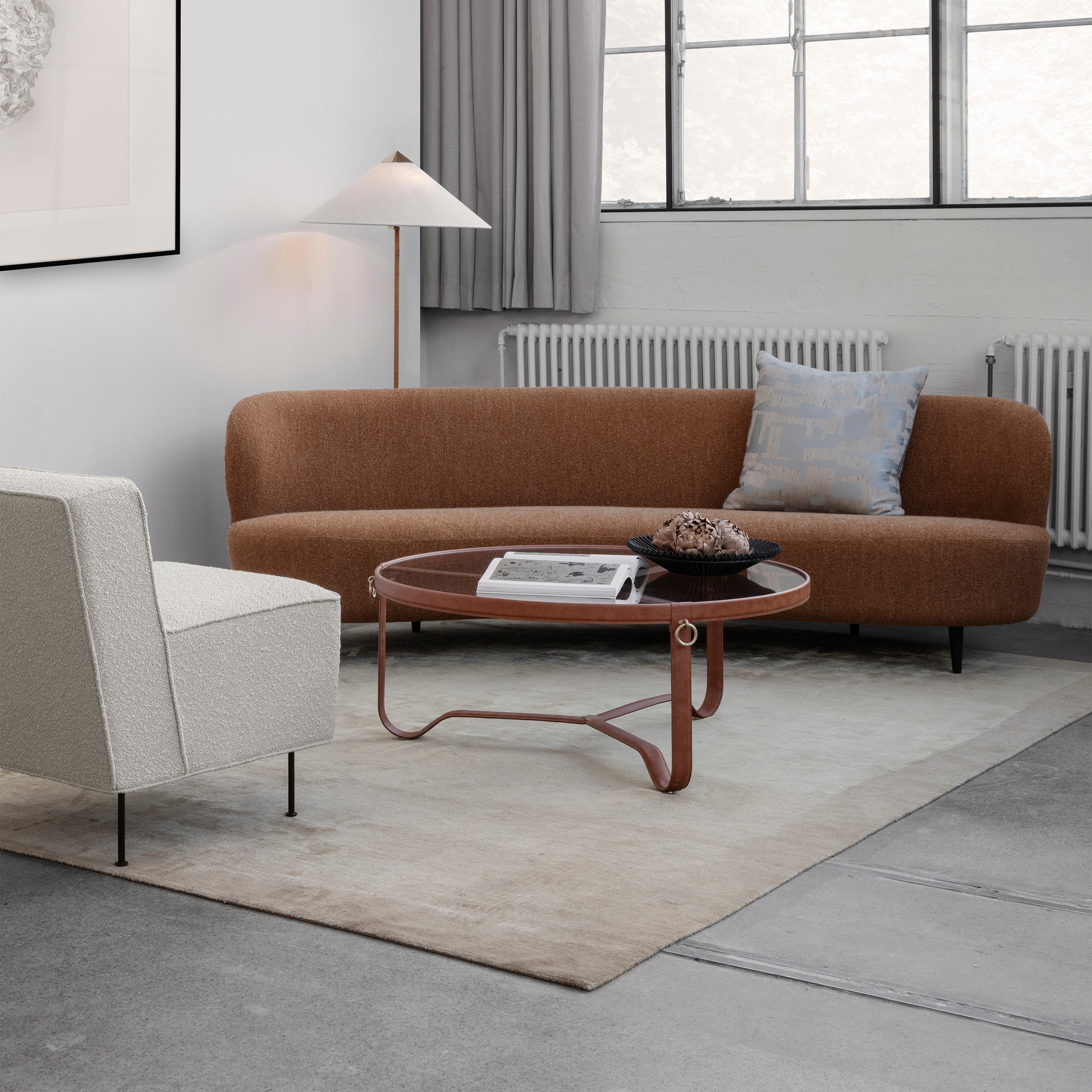 Adnet Circular Coffee Table - Image 11