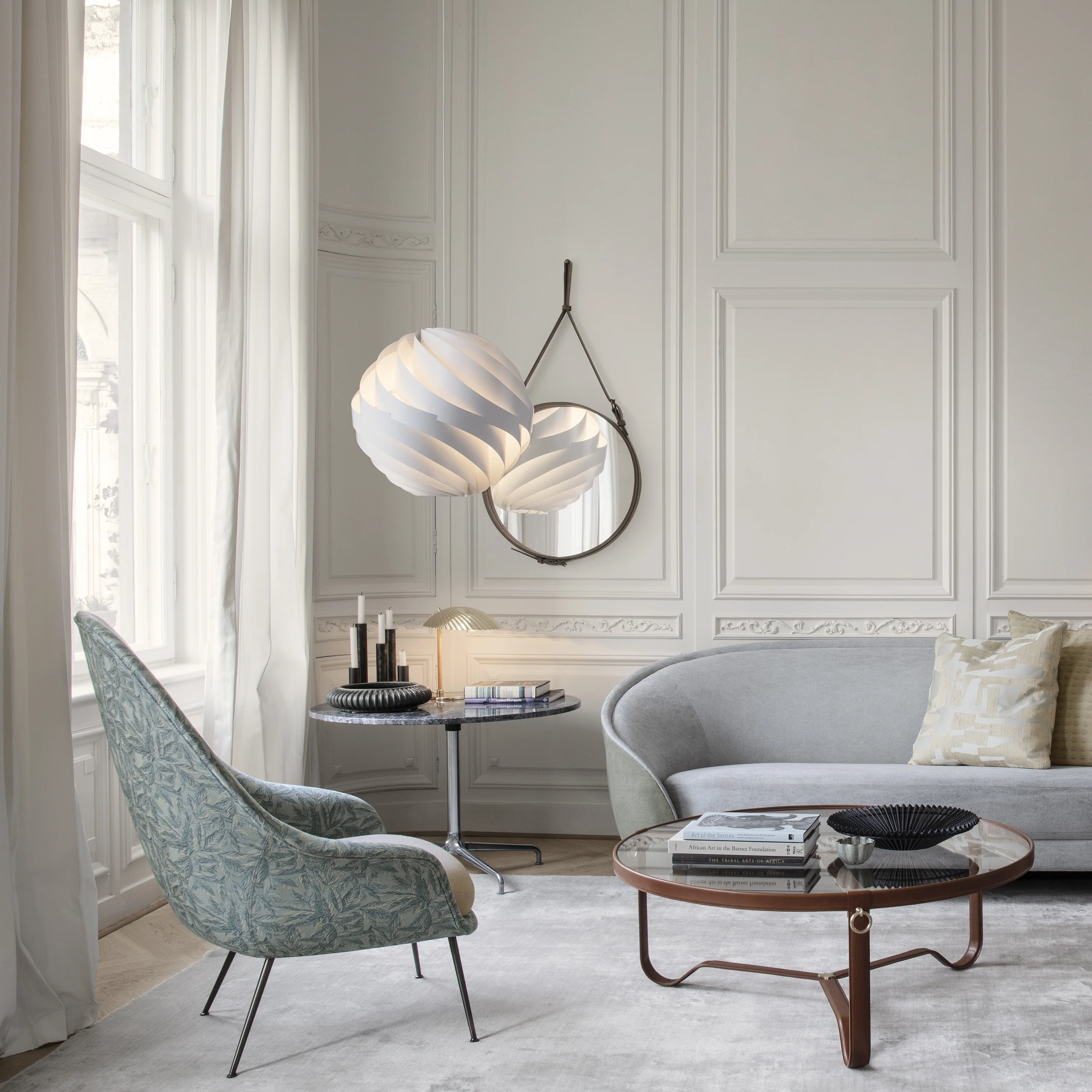 Adnet Wall Mirror Circular - Image 17