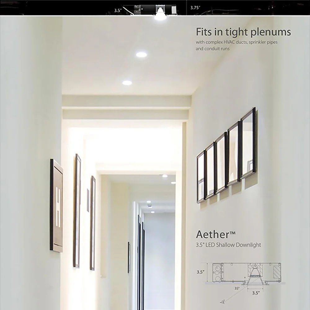 Aether 3.5IN Round Downlight Trim - Image 10