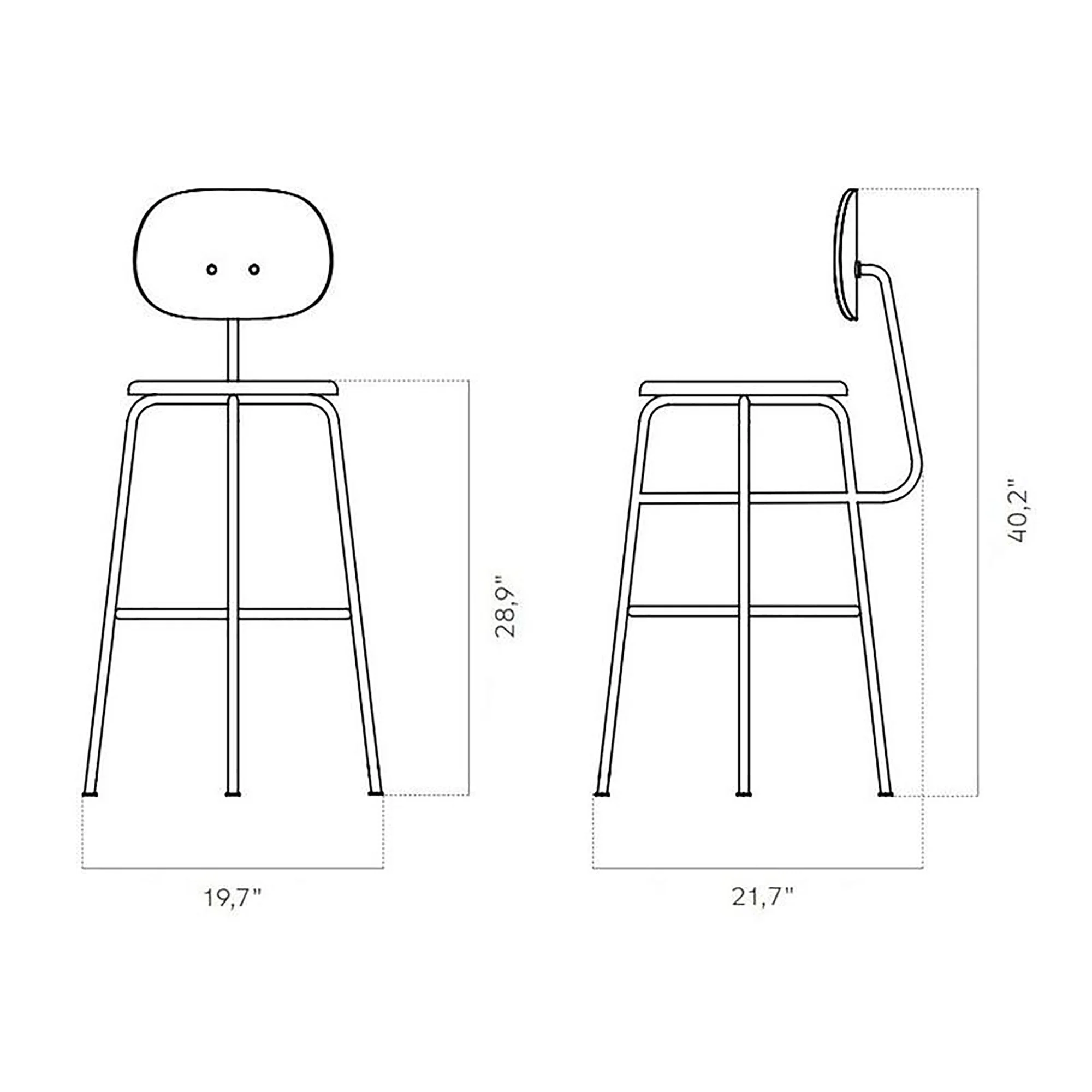 Afteroom Upholstered Stool Plus - Image 16