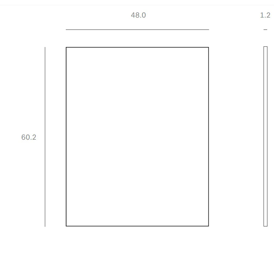 Aged Rectangular Wall Mirror - Image 15