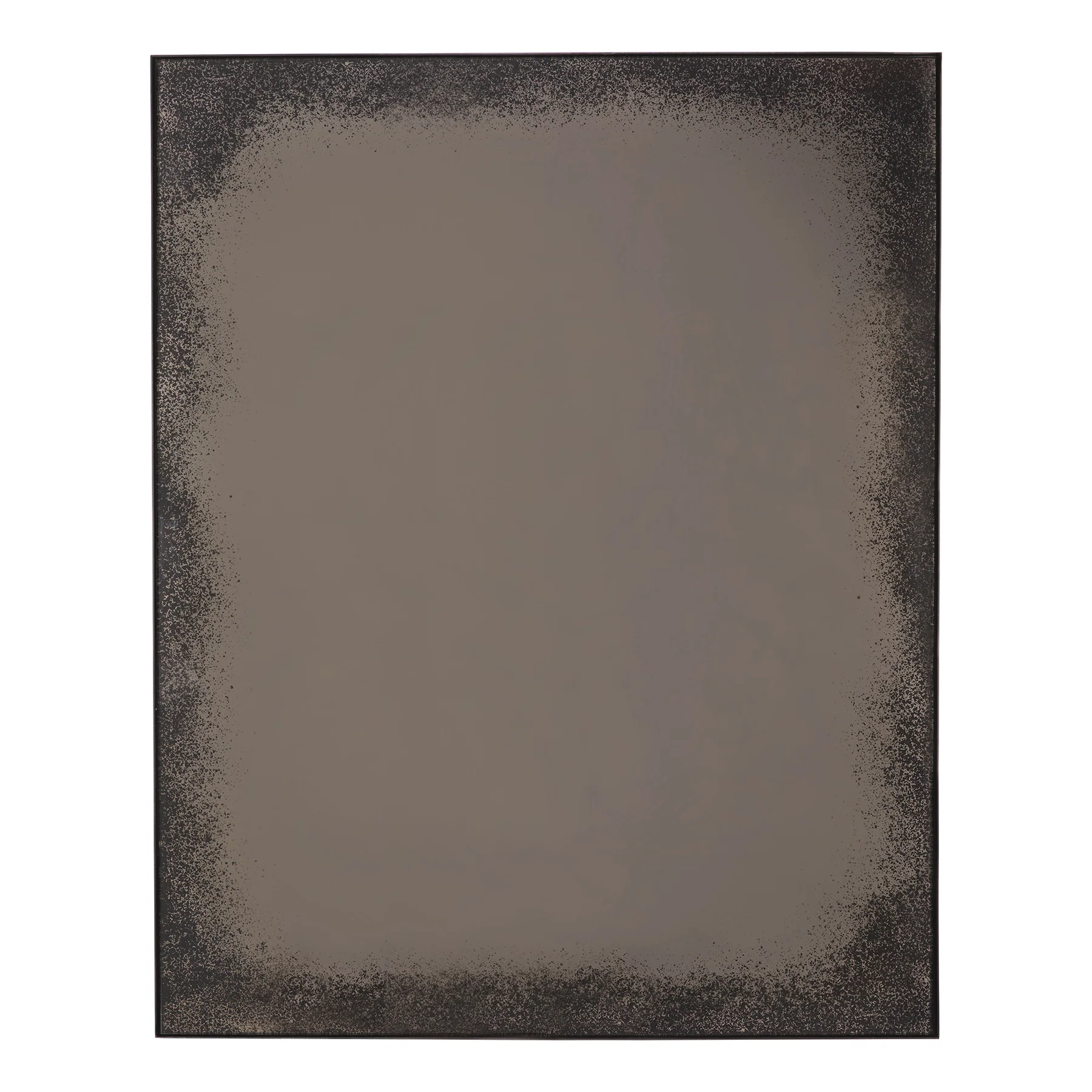 Aged Rectangular Wall Mirror - Image 2