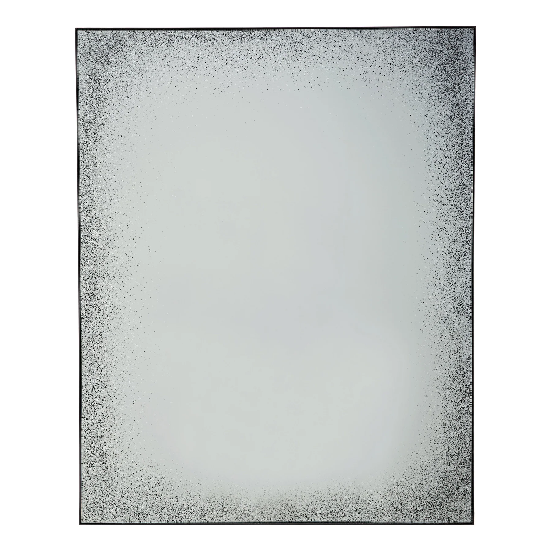 Aged Rectangular Wall Mirror - Image 3