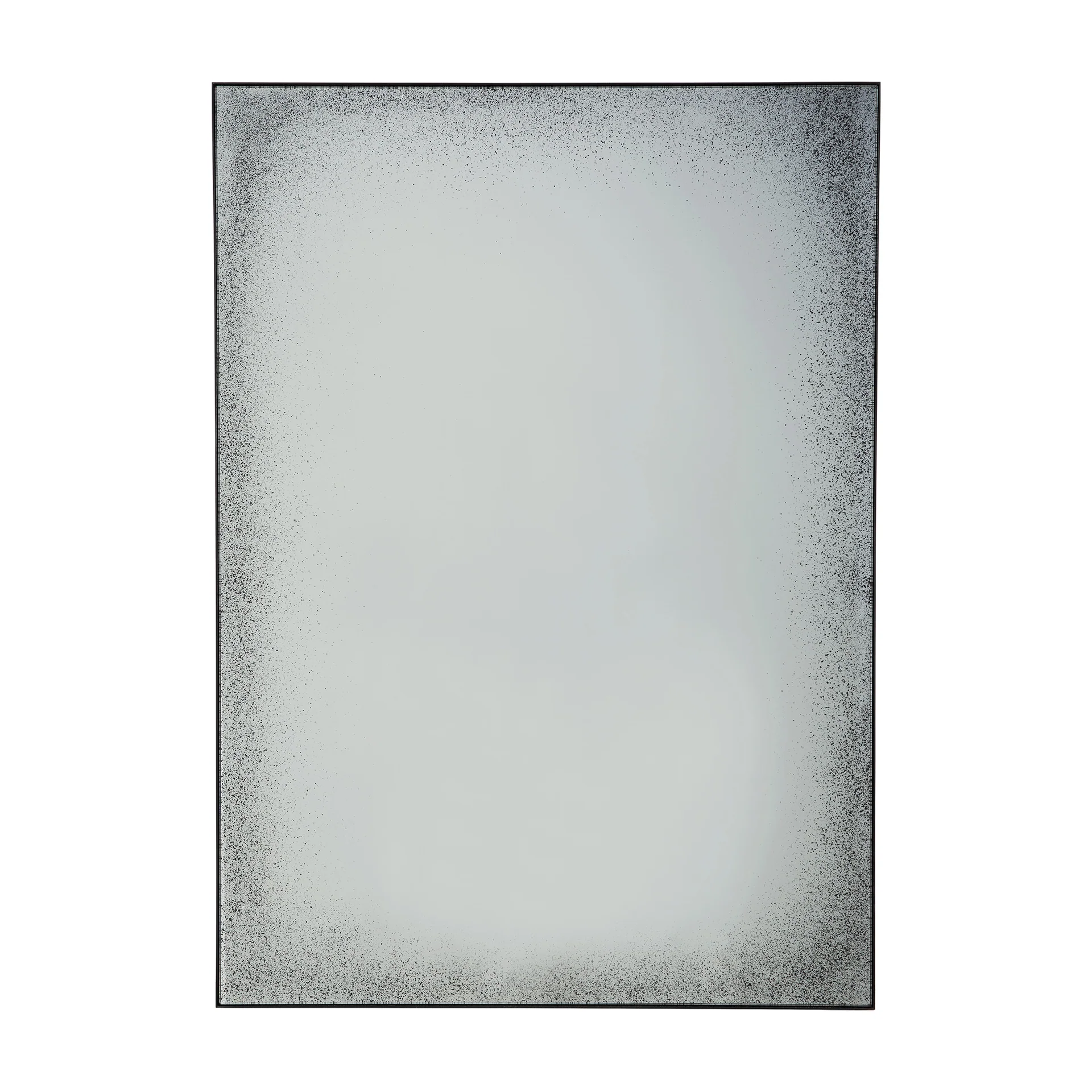 Aged Rectangular Wall Mirror - Image 7
