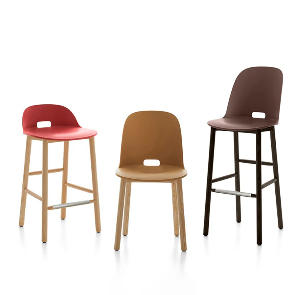 Alfi High Back Bar and Counter Stool - Image 40