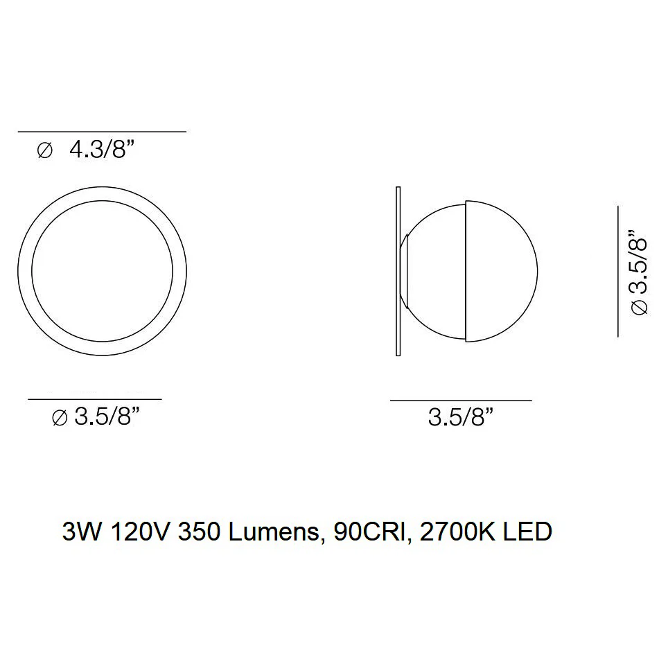 Alfi LED Wall Sconce - Image 16