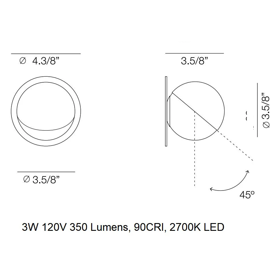 Alfi LED Wall Sconce - Image 17