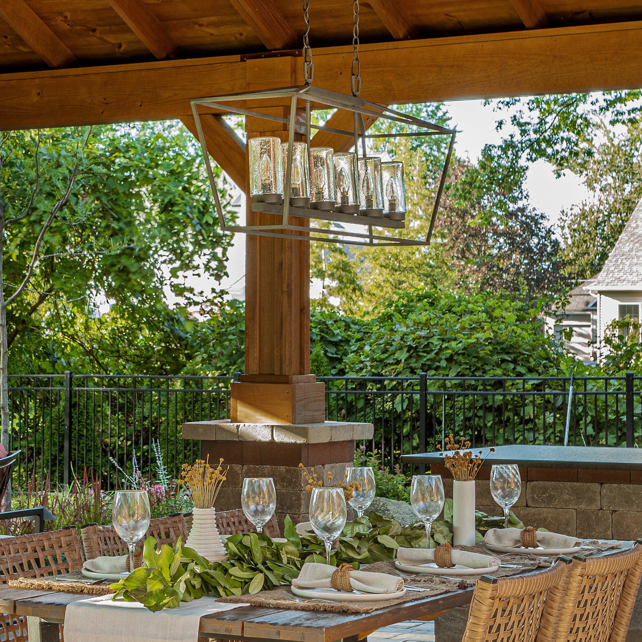 Alford Place 6-Light Outdoor Pendant Light - Image 5