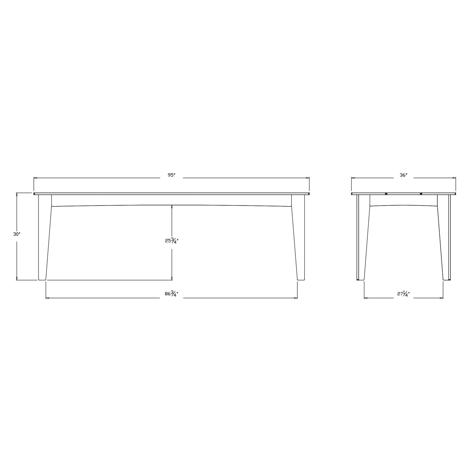 Alfresco Outdoor Dining Table with Umbrella Hole - Image 33