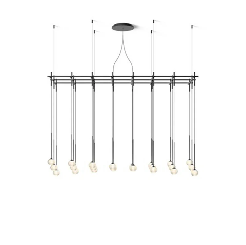 Algorithm Rectangular LED Pendant Light - Image 12