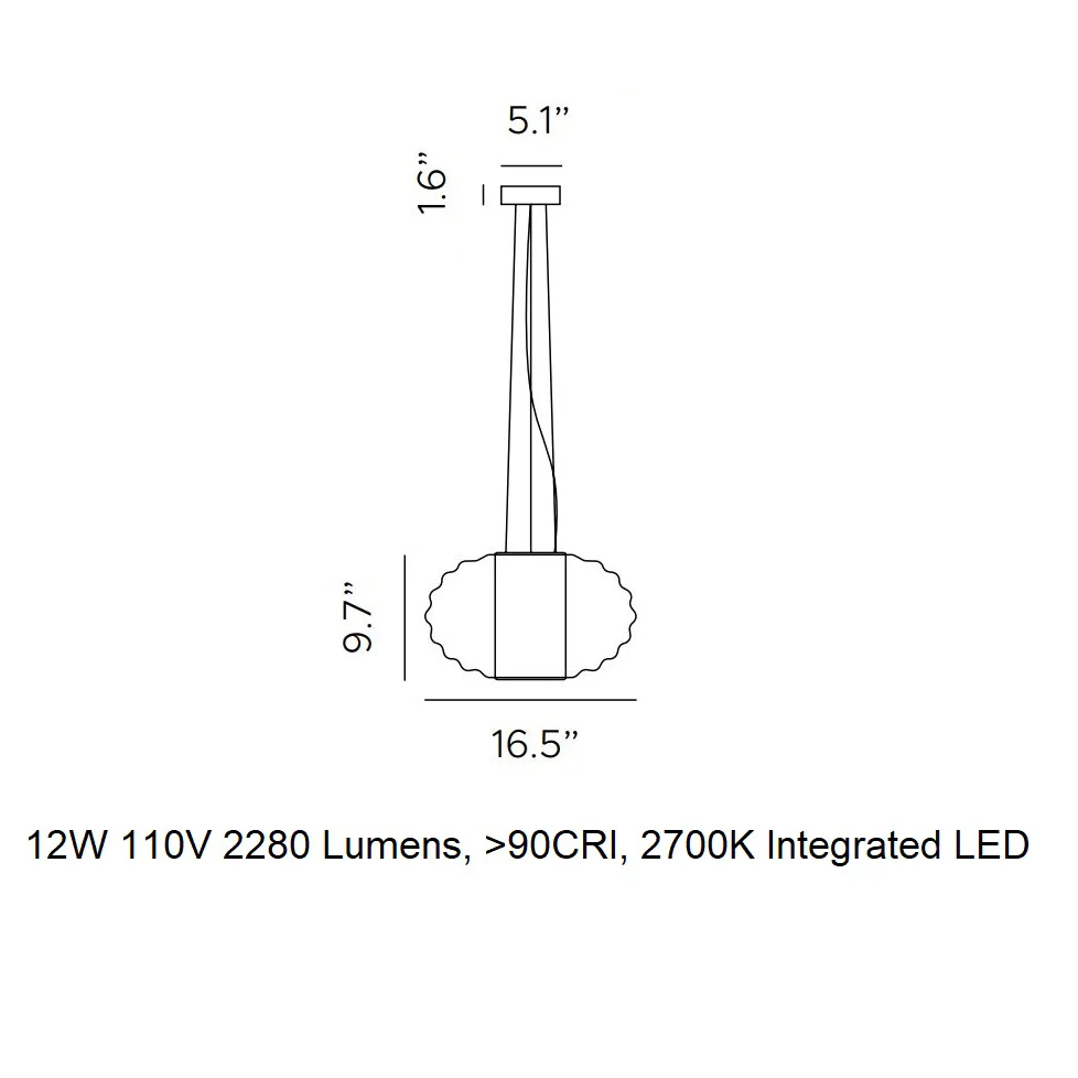 Alma LED Pendant Light - Image 15