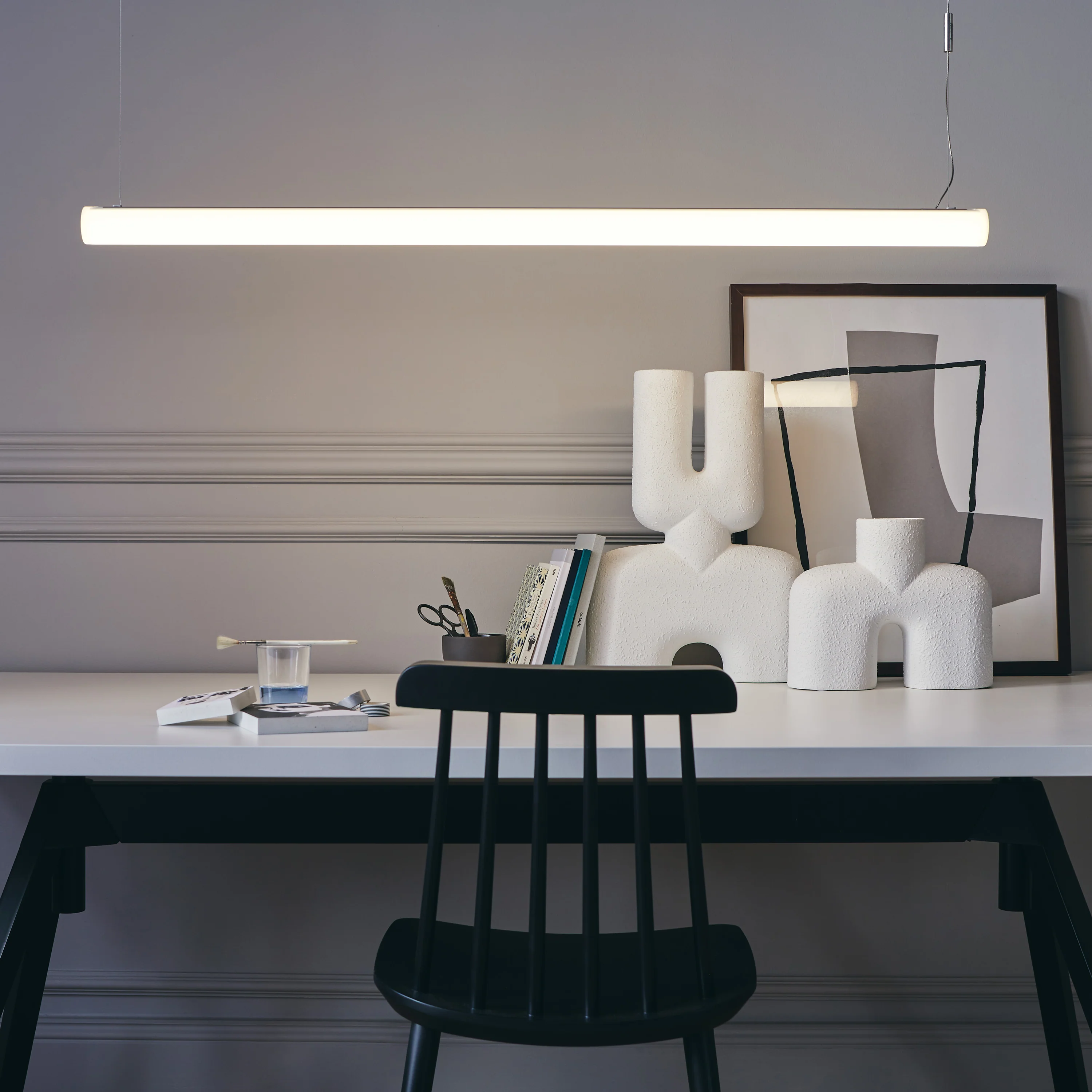 Alphabet of Light Linear Suspension Light