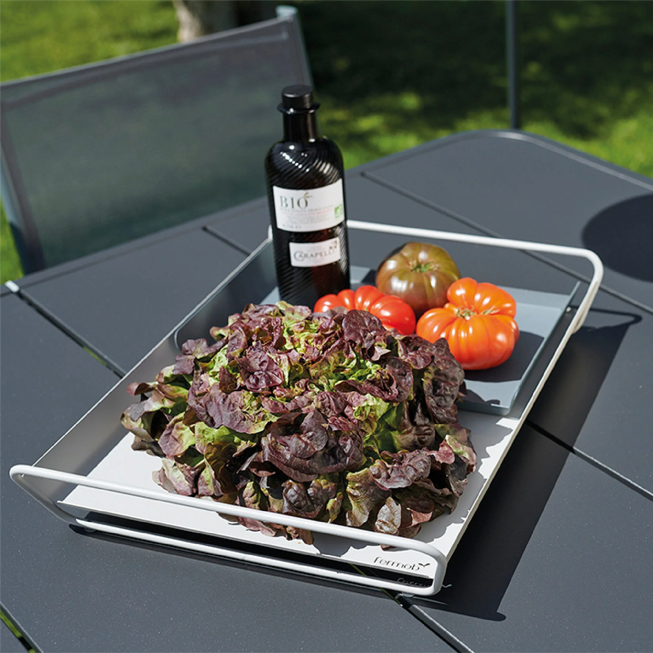 Alto Metal Tray with Open Handles - Image 13