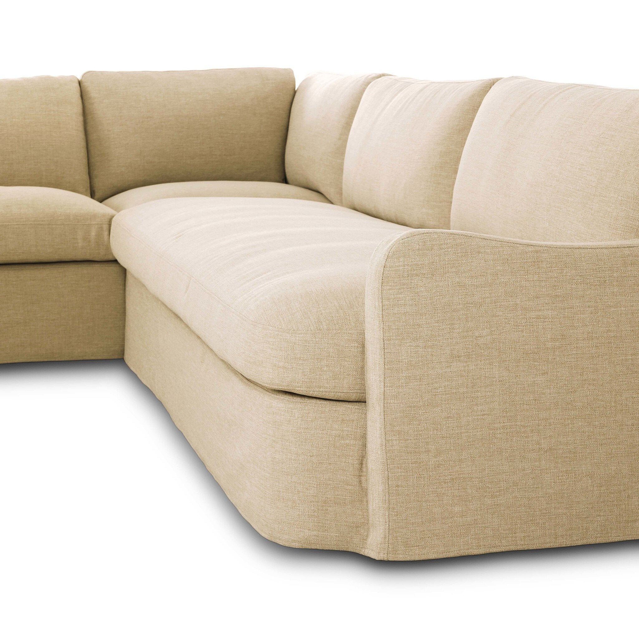 Amber Lewis x Four Hands Aurelia 3-Piece Sectional Sofa - Image 16
