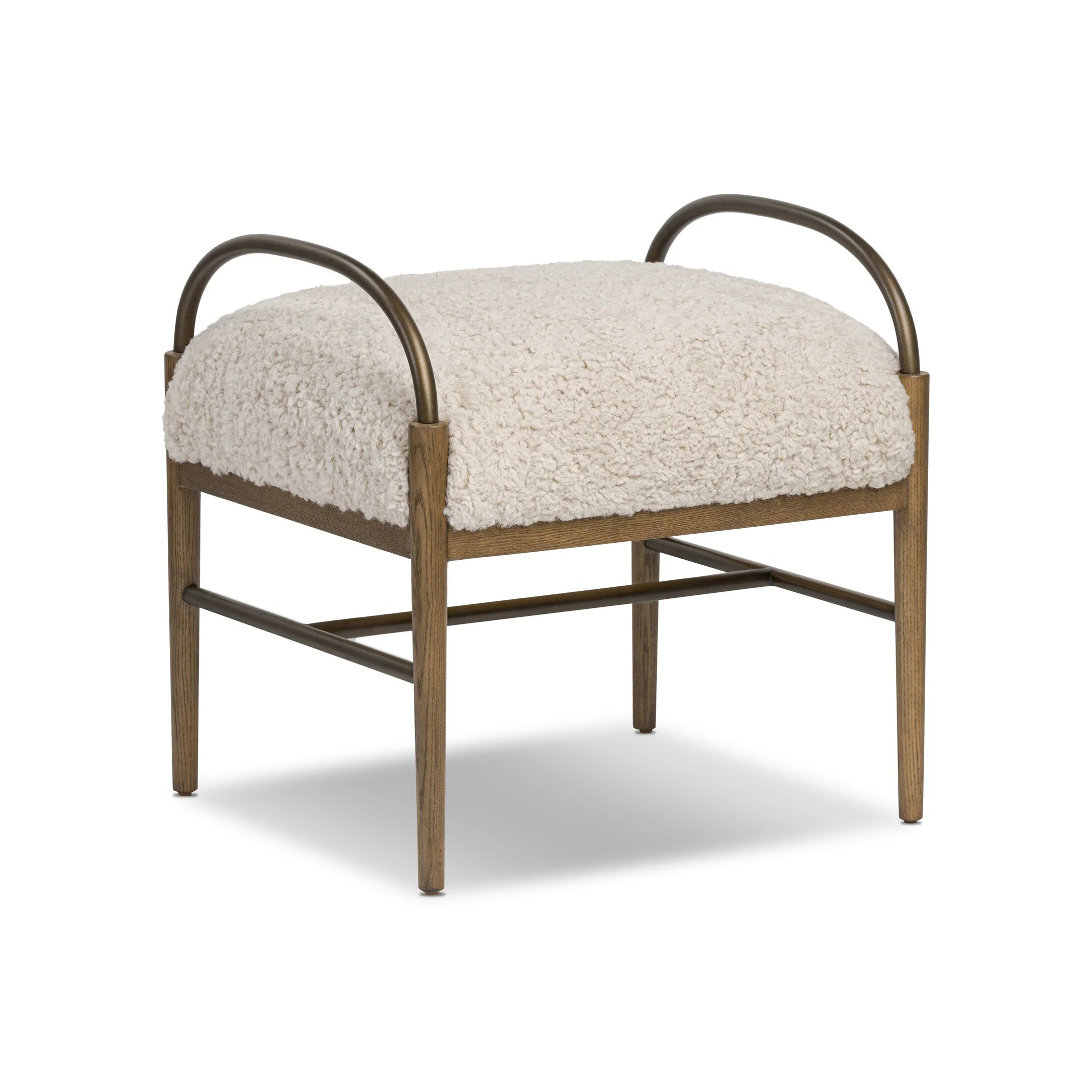 Amber Lewis x Four Hands Demi Accent Stool - Image 5