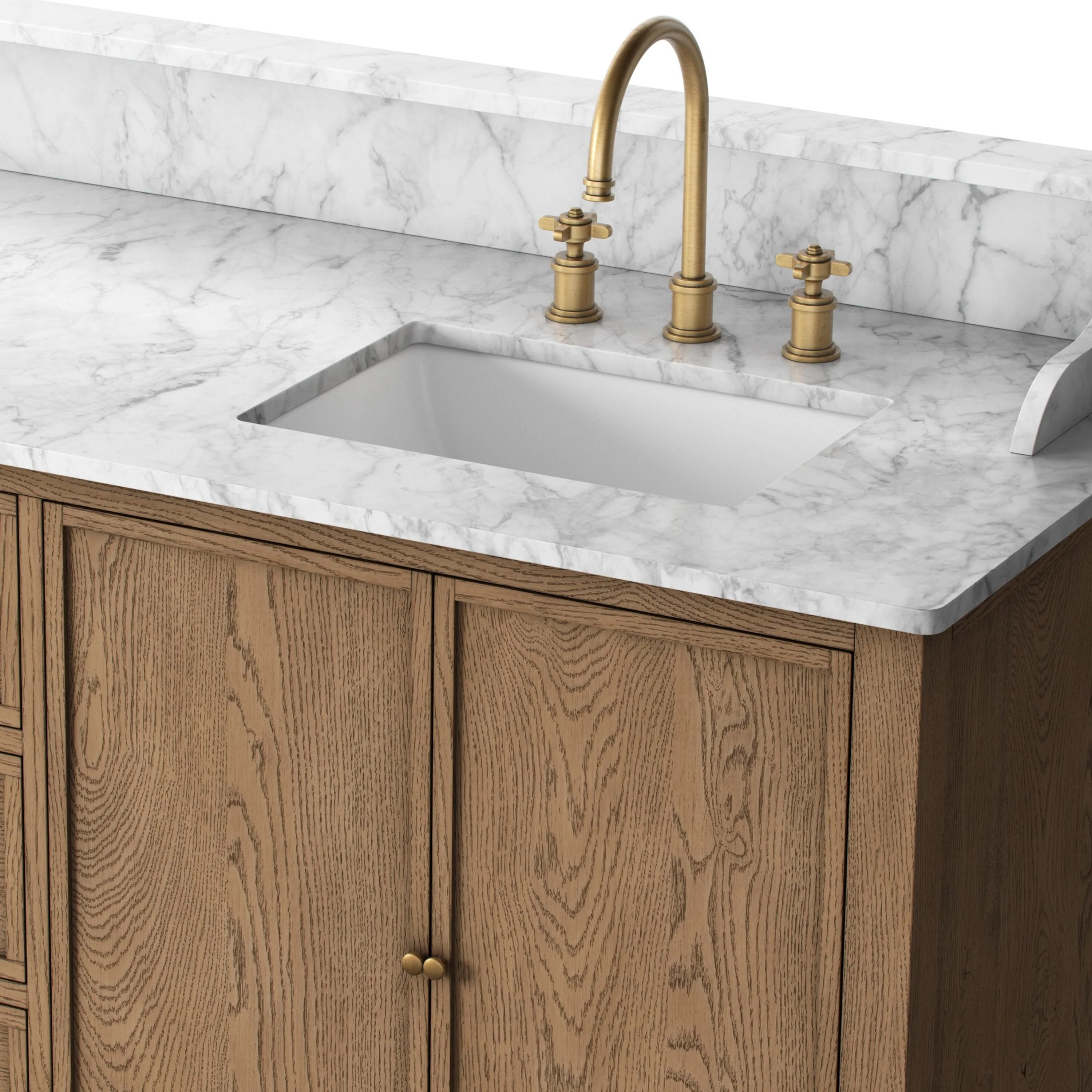Amber Lewis x Four Hands Elliston Double Vanity - Image 9
