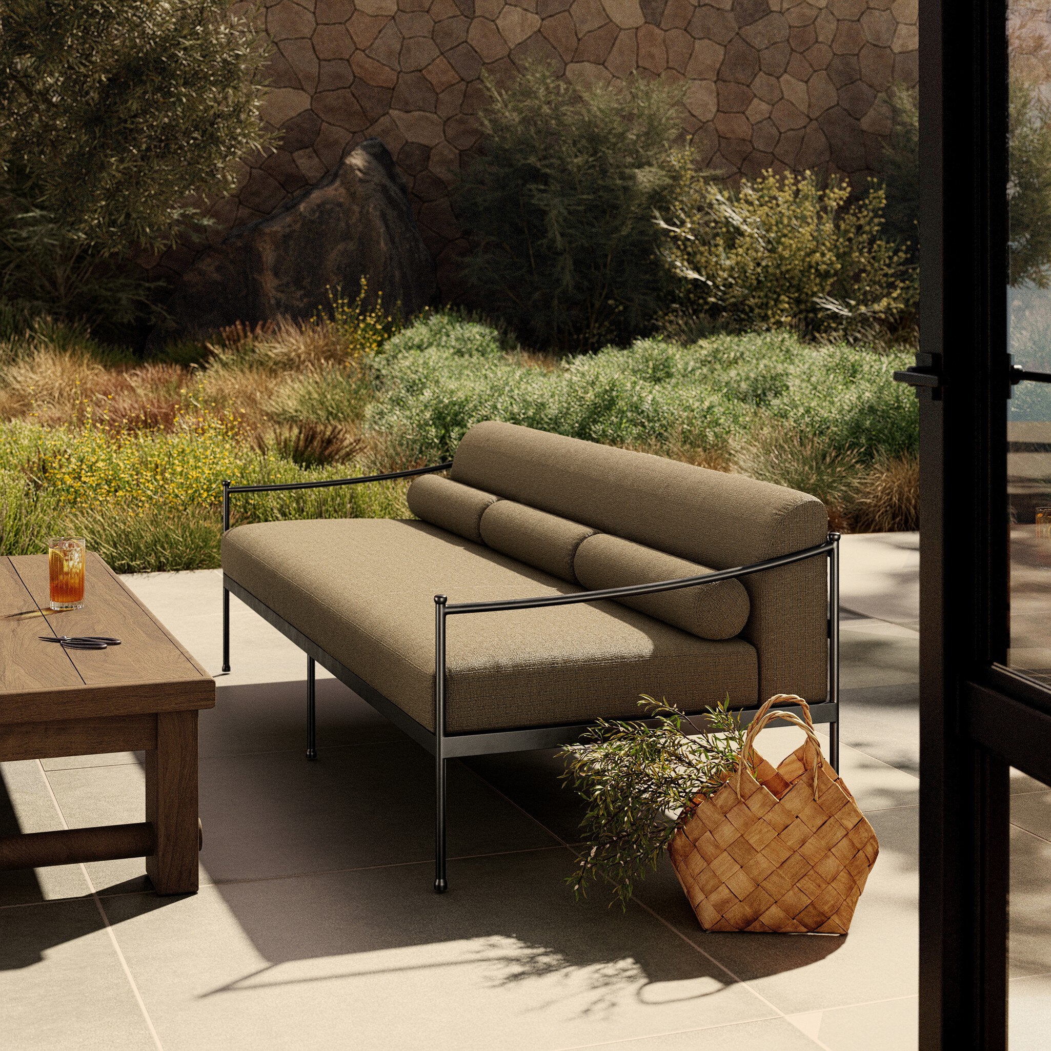 Amber Lewis x Four Hands Granger Outdoor Sofa - Image 9