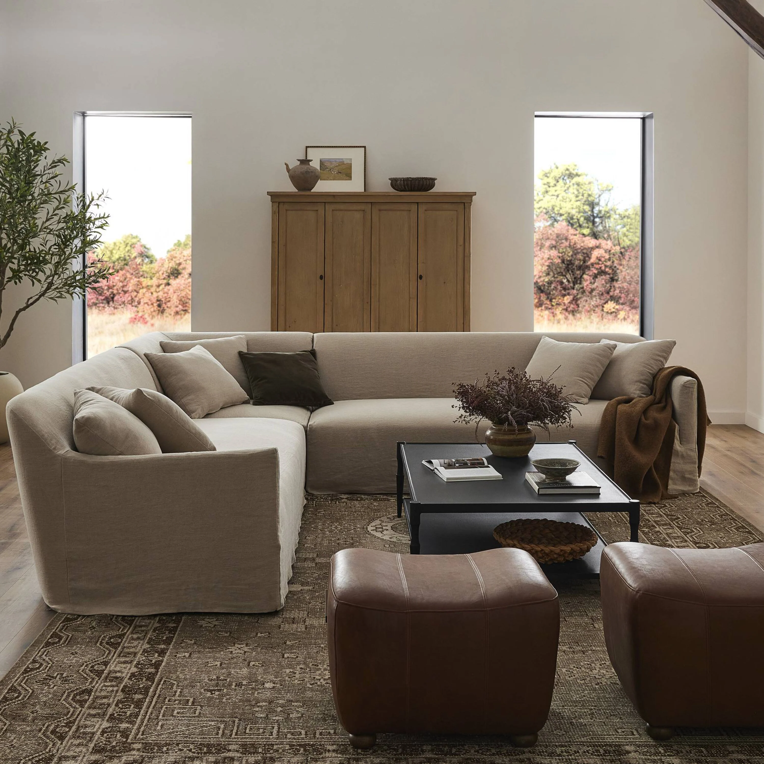 Amber Lewis x Four Hands Lowell 3-Piece Sectional - Image 2