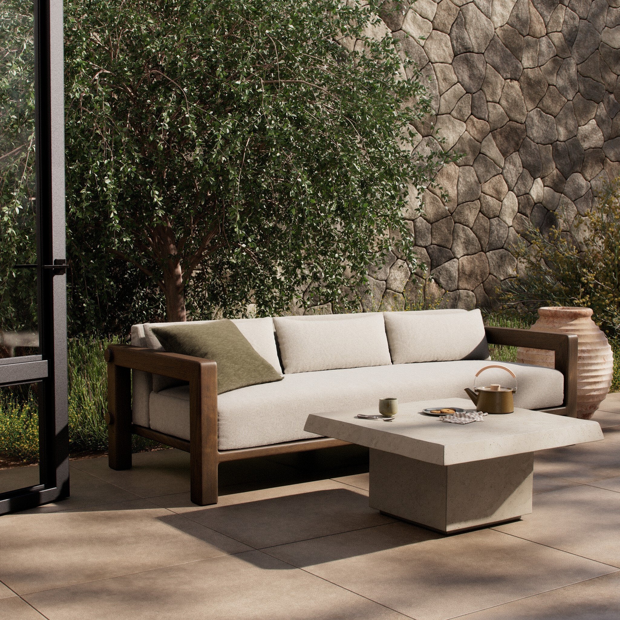 Amber Lewis x Four Hands Lumi Outdoor Sofa - Image 2