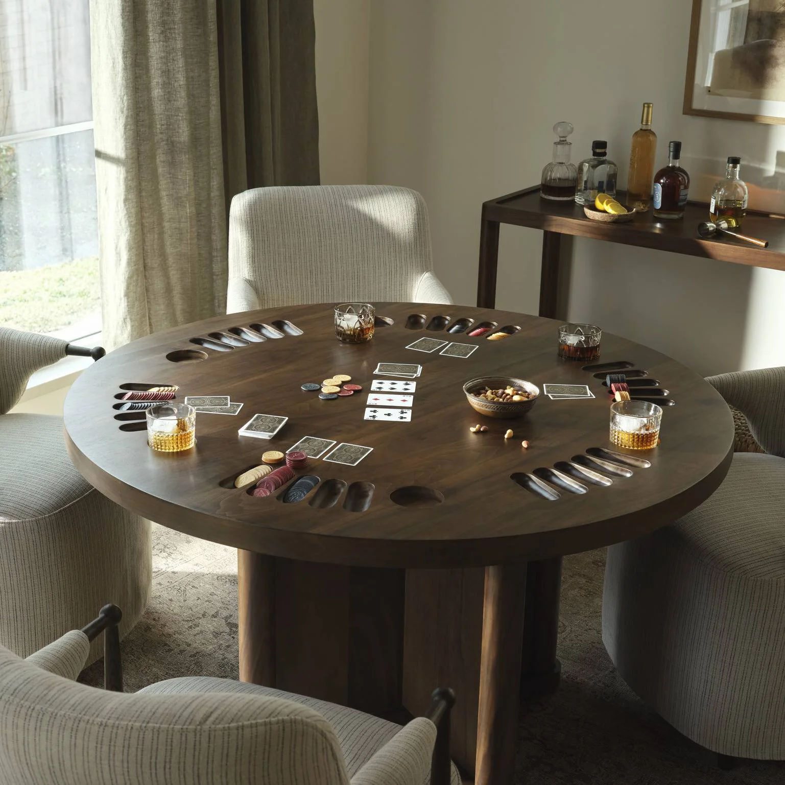 Amber Lewis x Four Hands Mayfield Poker Table - Image 8