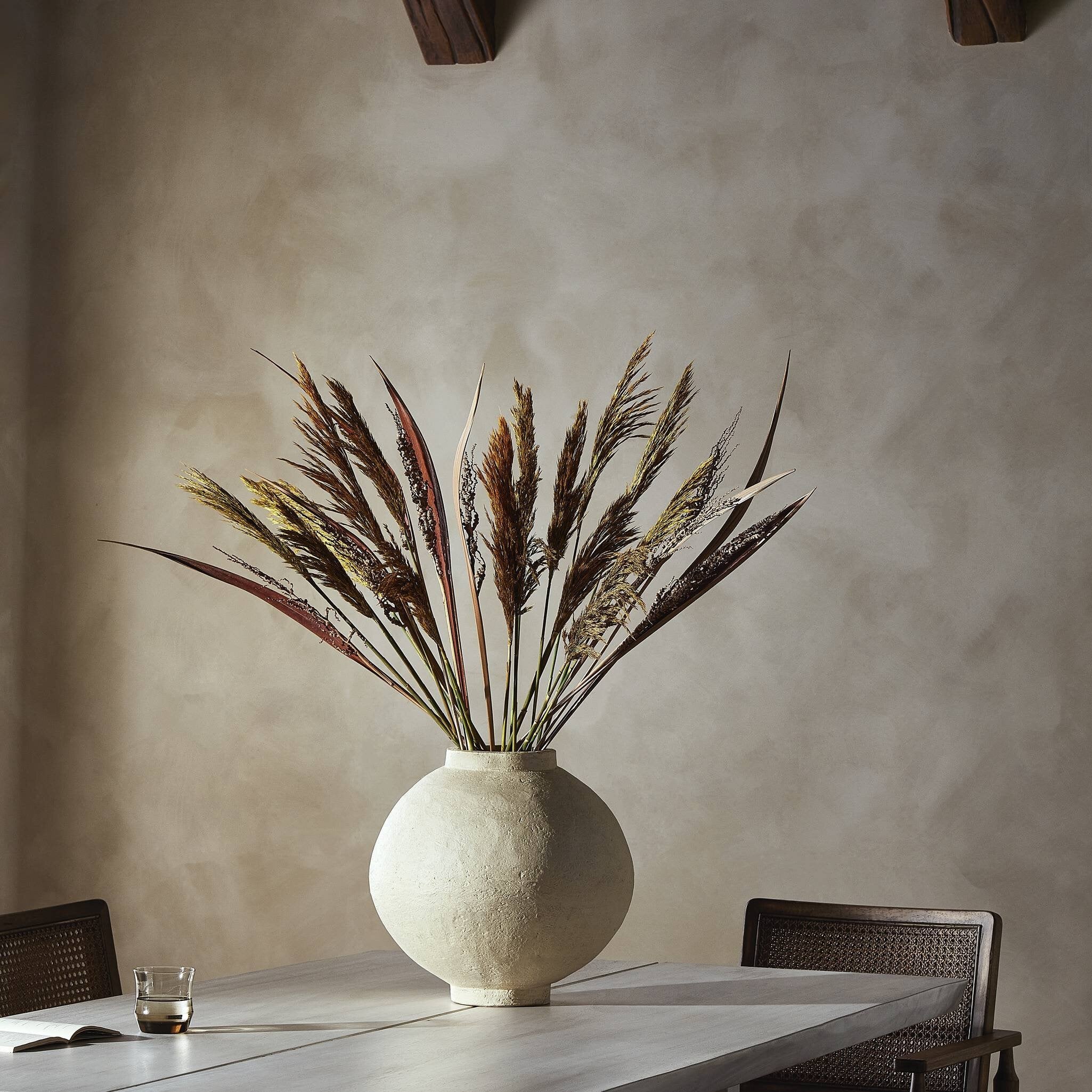 Amber Lewis x Four Hands Olivos Paper Mache Vase - Image 7