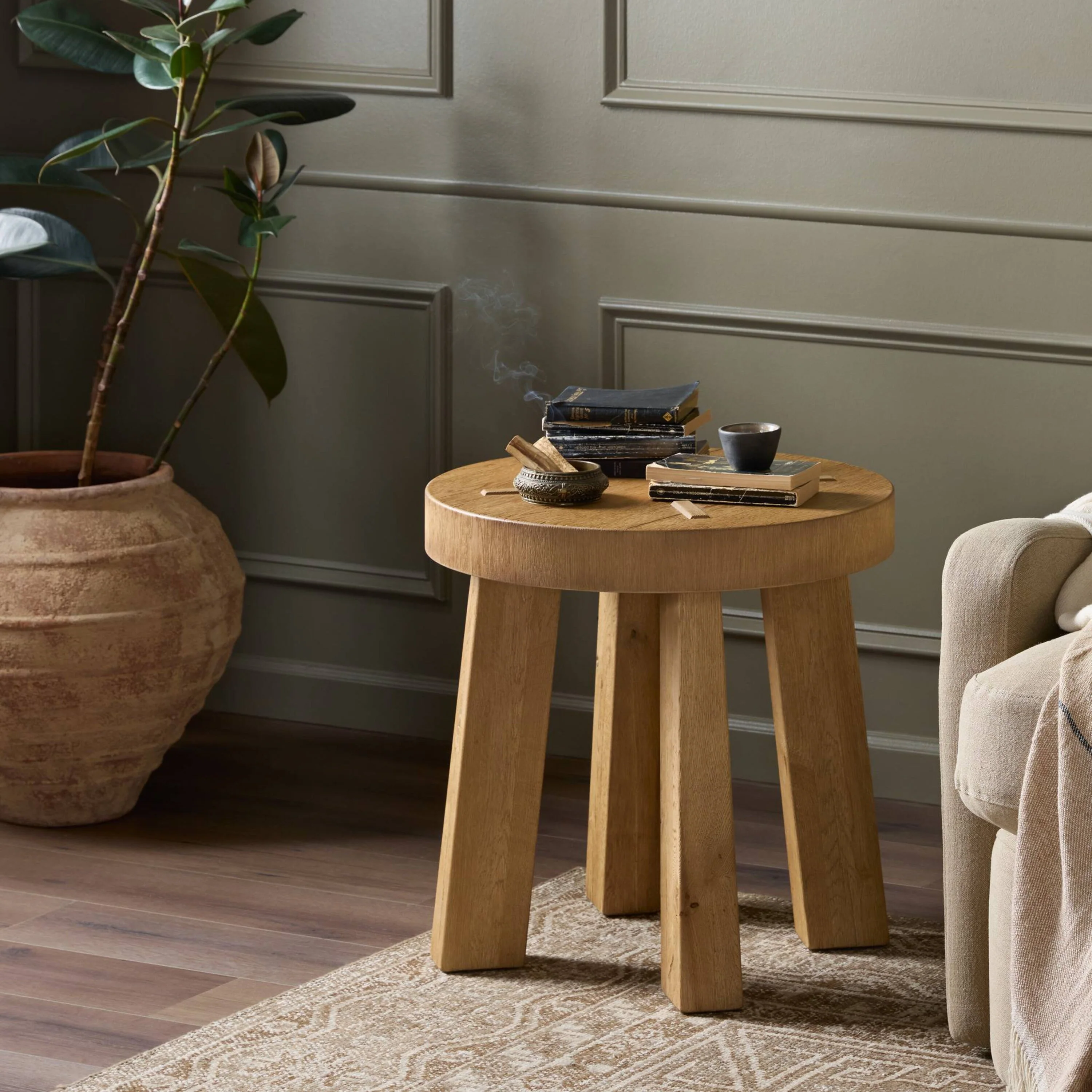 Amber Lewis x Four Hands Sadira End Table - Image 2