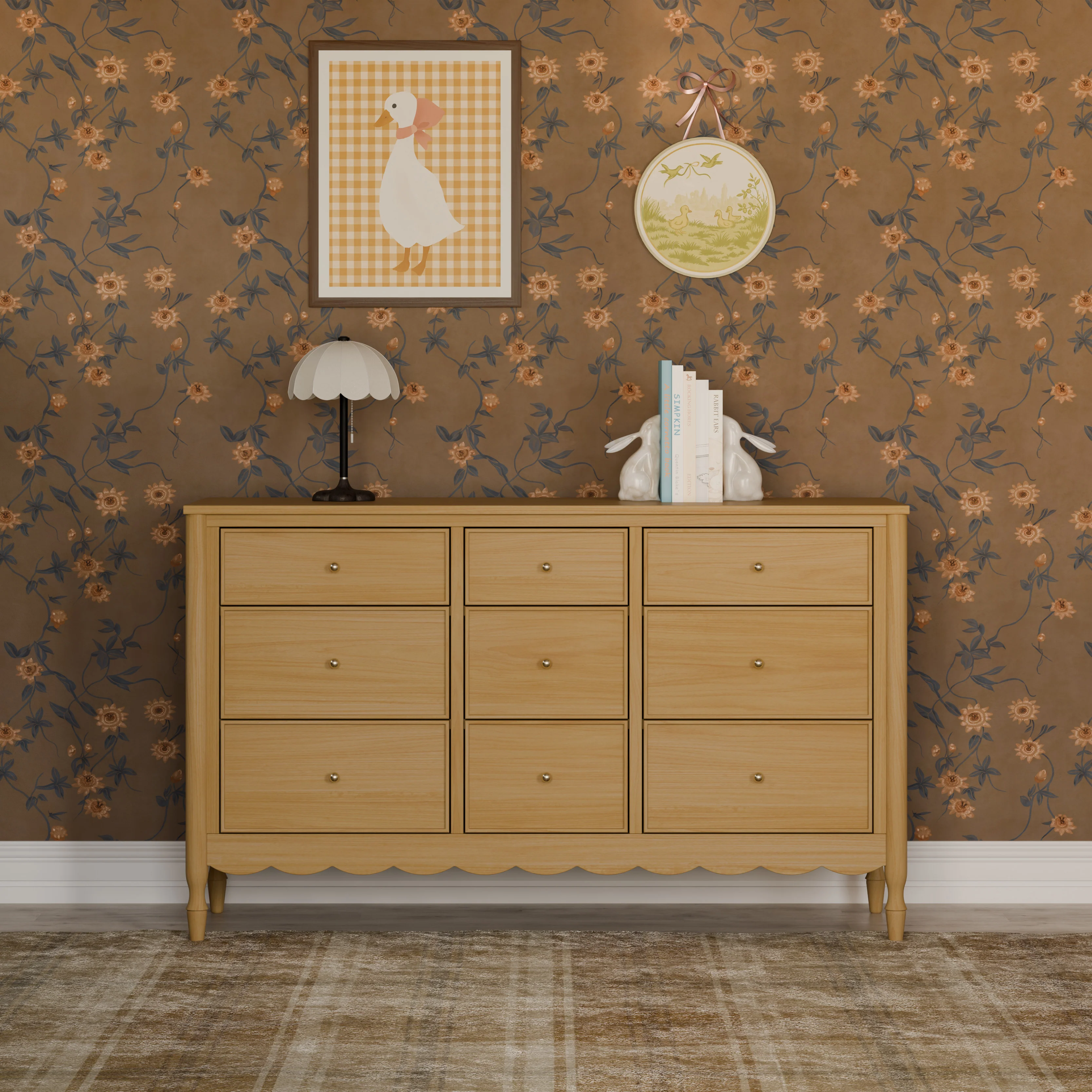 Ambrosia 9-Drawer Assembled Dresser - Image 12