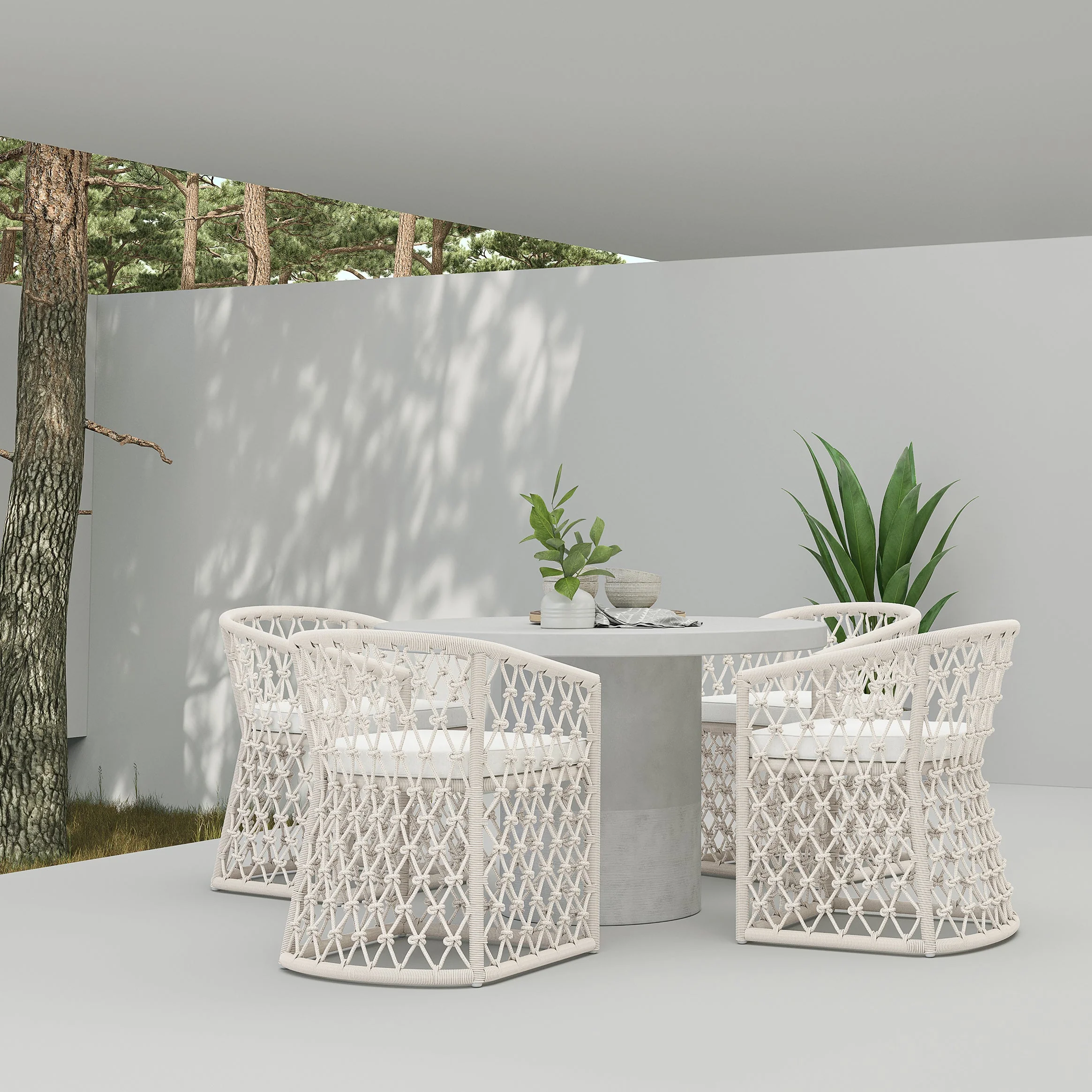 Amelia Outdoor Dining Chair - Image 9