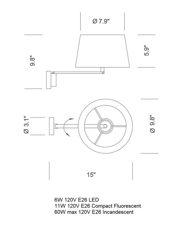 Americana Wall Light - Image 5