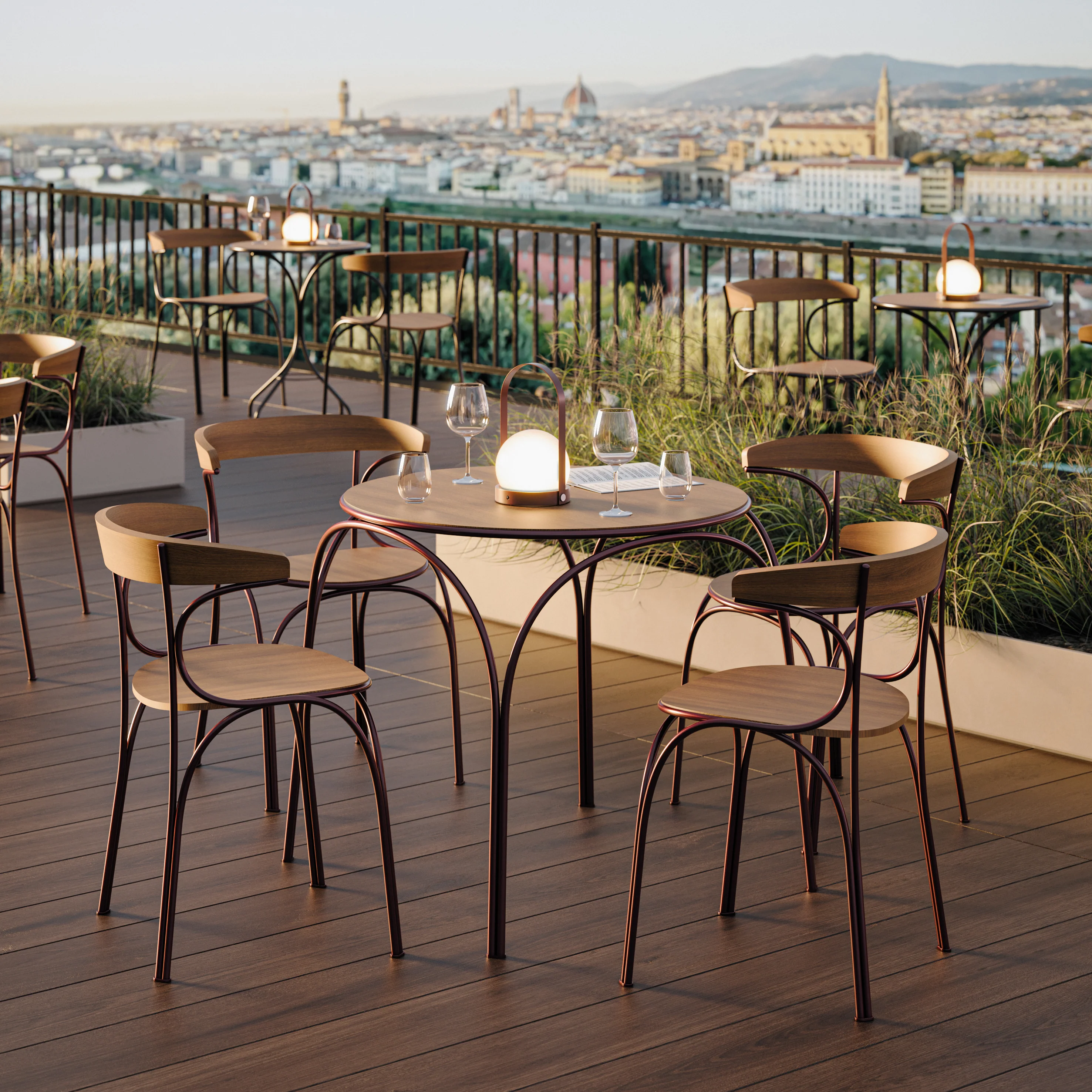Ample Outdoor Bistro Table - Image 2