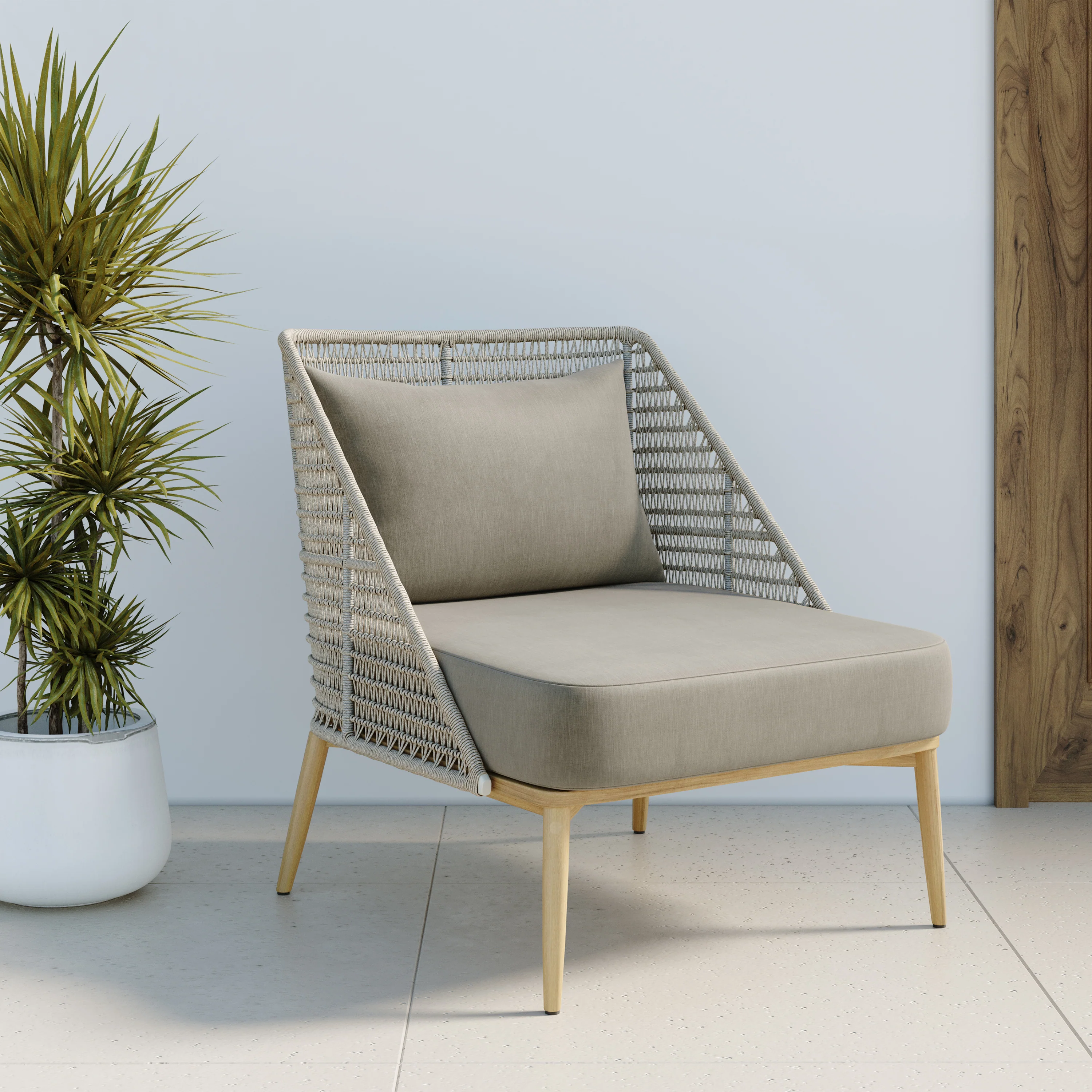 Andria Outdoor Lounge Chair - Image 5