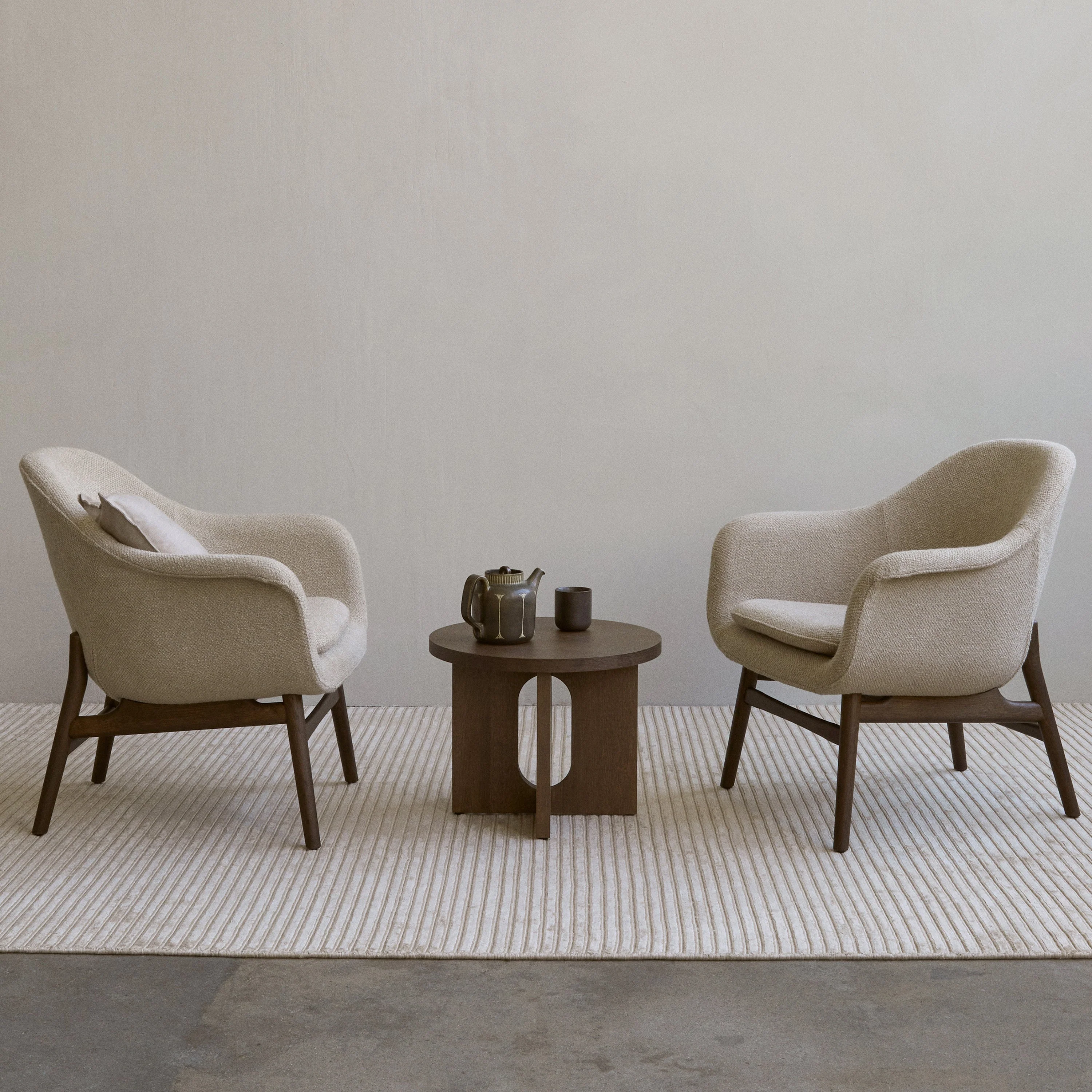 Androgyne Side Table with Wood Base - Image 14