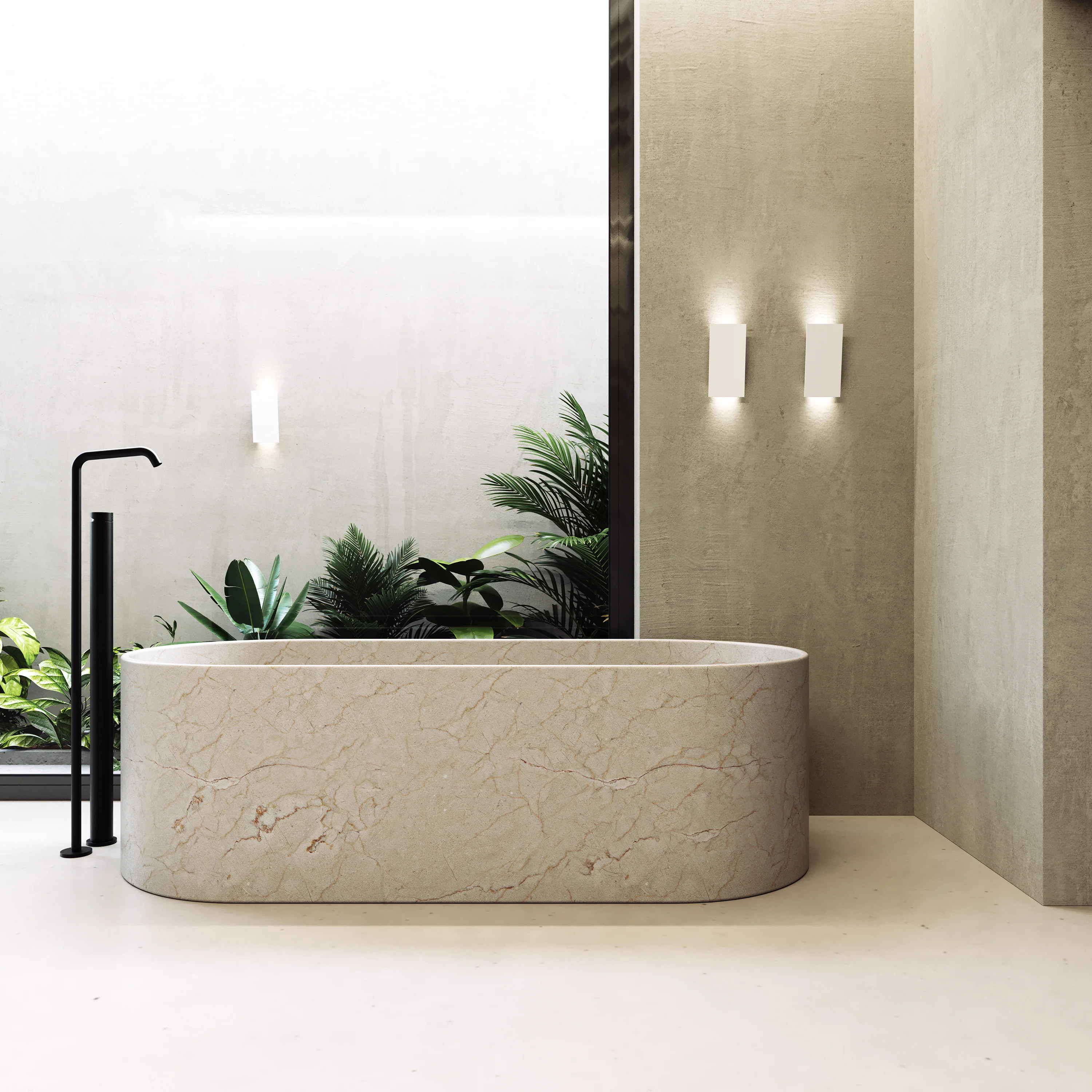 Angled Plane Narrow Wall Light - Image 7