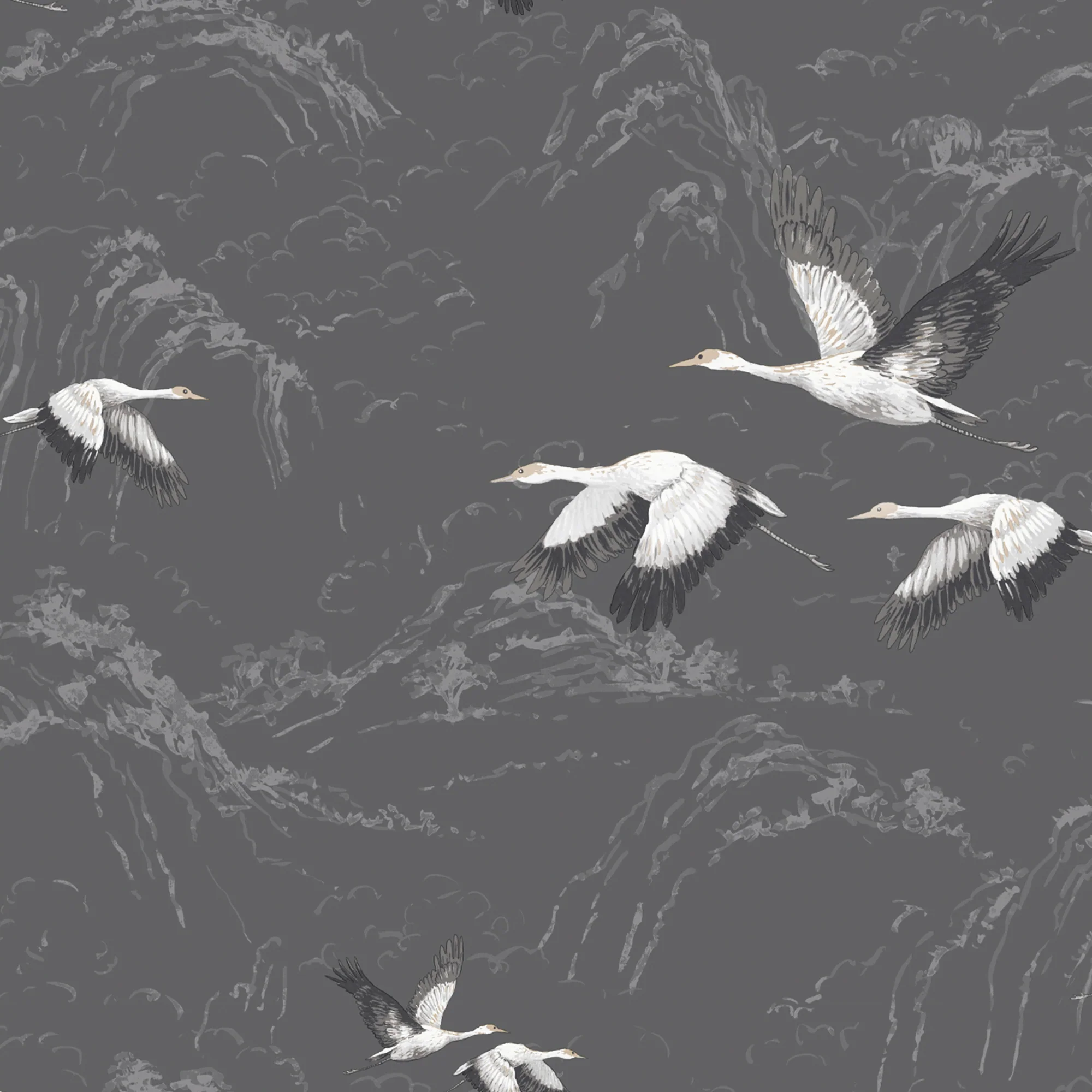 Laura Ashley Animalia Silver Wallpaper Wallpaper - Image 3